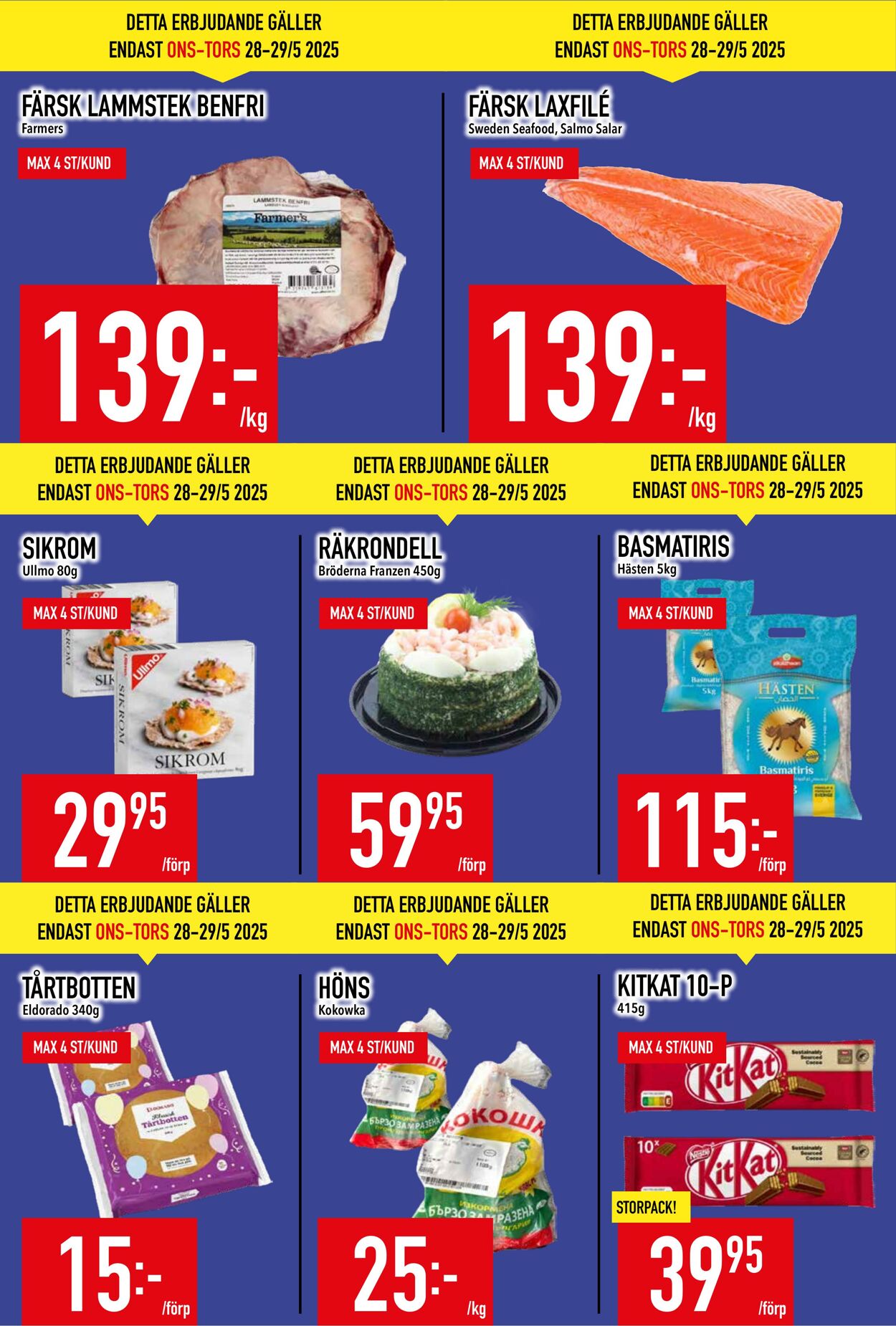 Erbjudanden Matdax 26.05.2025 - 01.06.2025