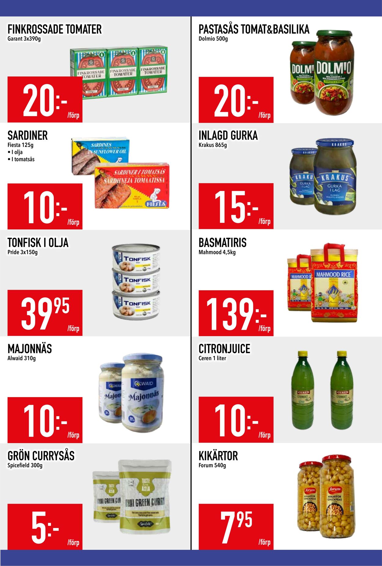 Erbjudanden Matdax 26.05.2025 - 01.06.2025