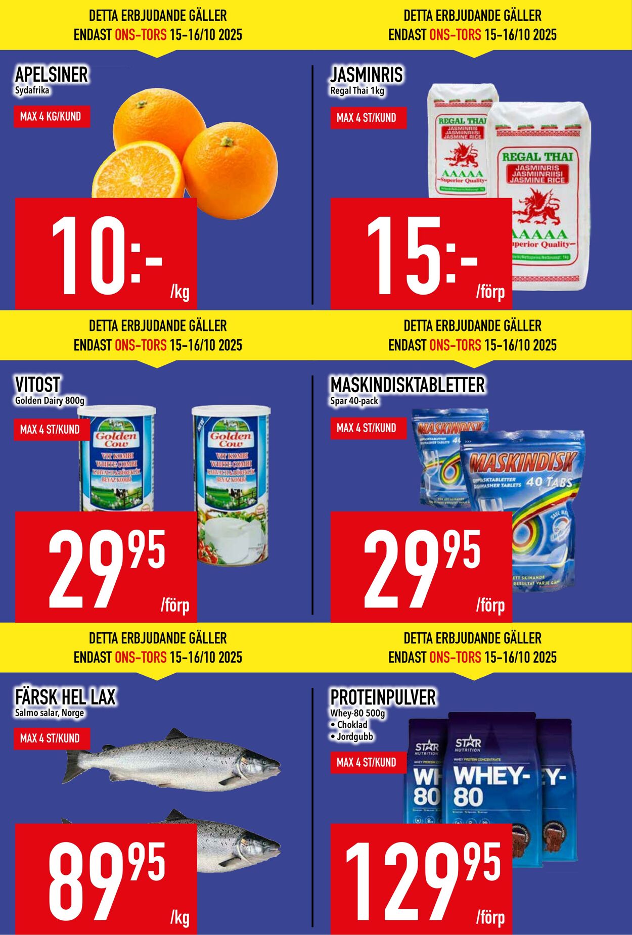 Erbjudanden Matdax 13.10.2025 - 19.10.2025