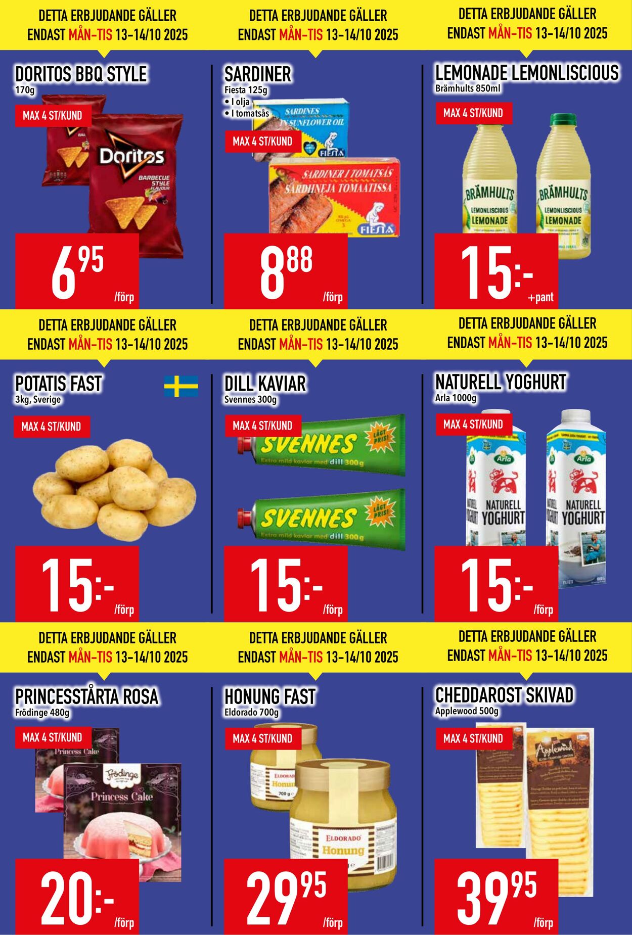 Erbjudanden Matdax 13.10.2025 - 19.10.2025