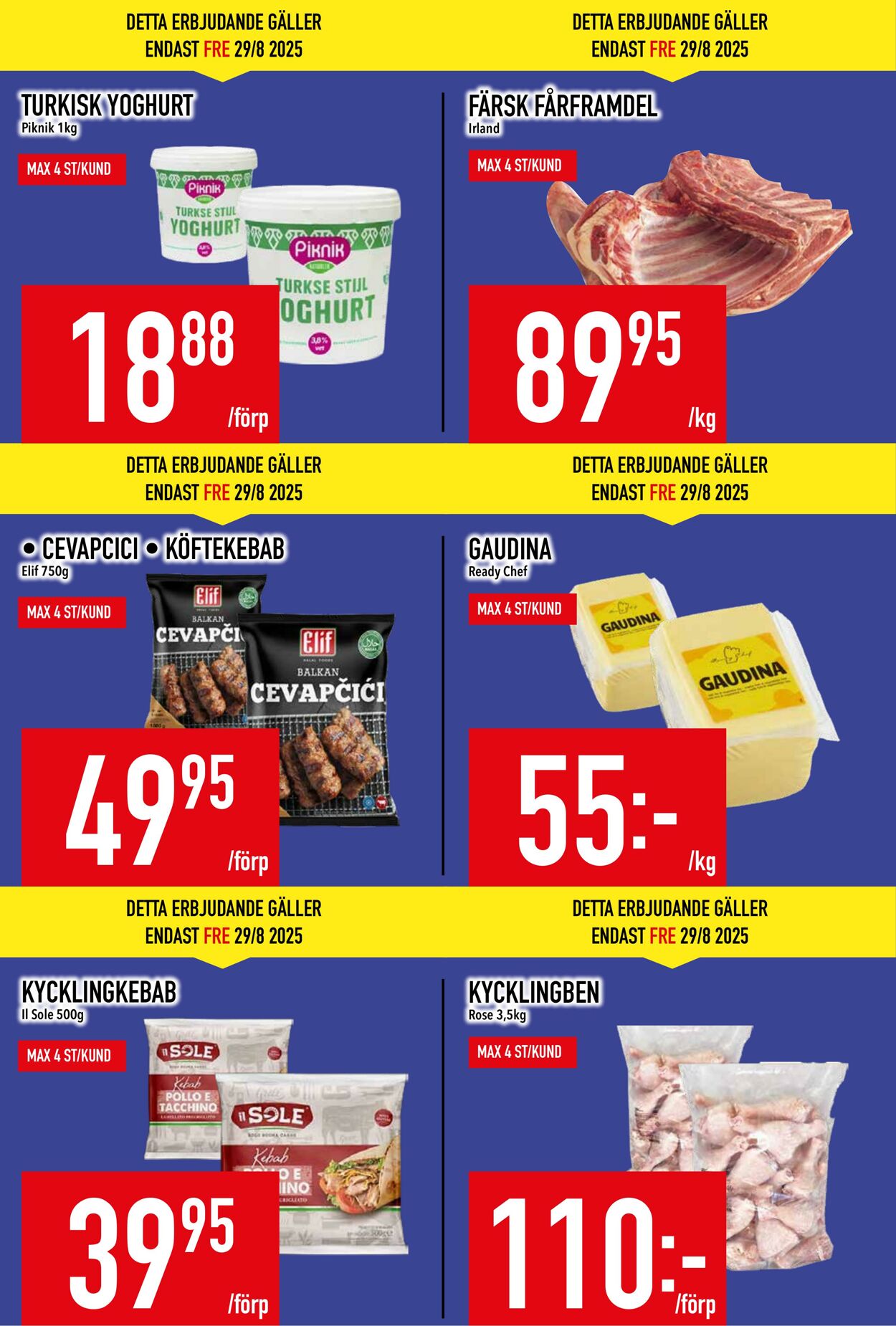 Erbjudanden Matdax 25.08.2025 - 31.08.2025