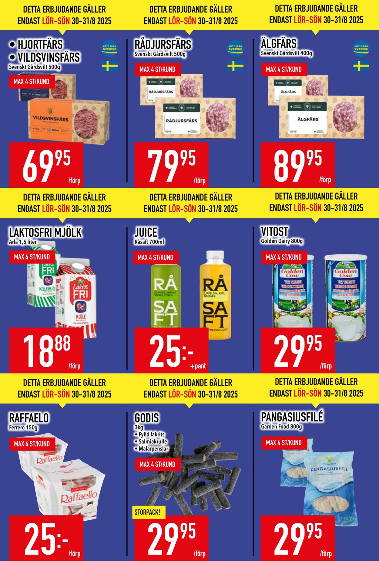 Erbjudanden Matdax 25.08.2025 - 31.08.2025
