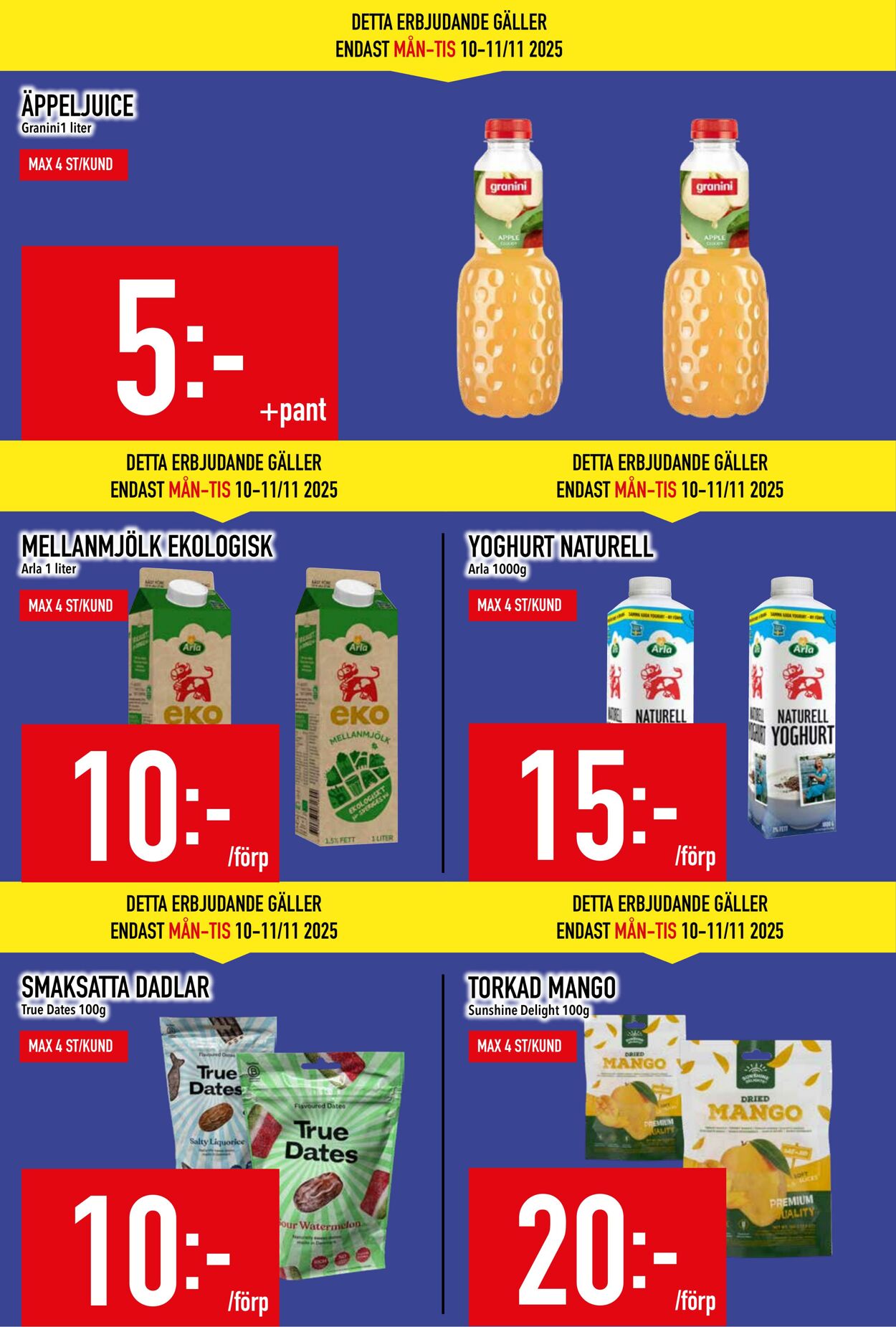 Erbjudanden Matdax 17.11.2025 - 23.11.2025