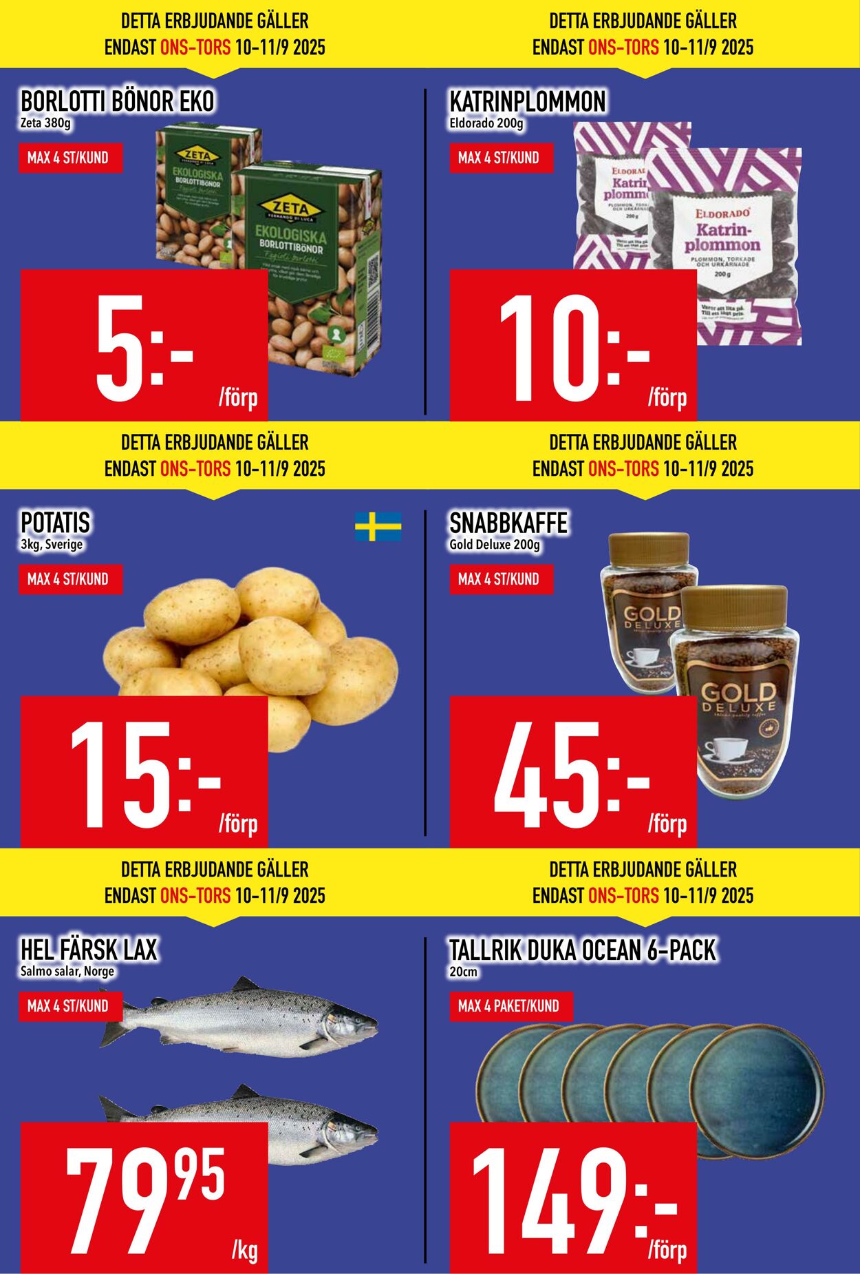 Erbjudanden Matdax 08.09.2025 - 14.09.2025