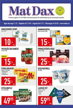 Erbjudanden Matdax 08.09.2025 - 14.09.2025
