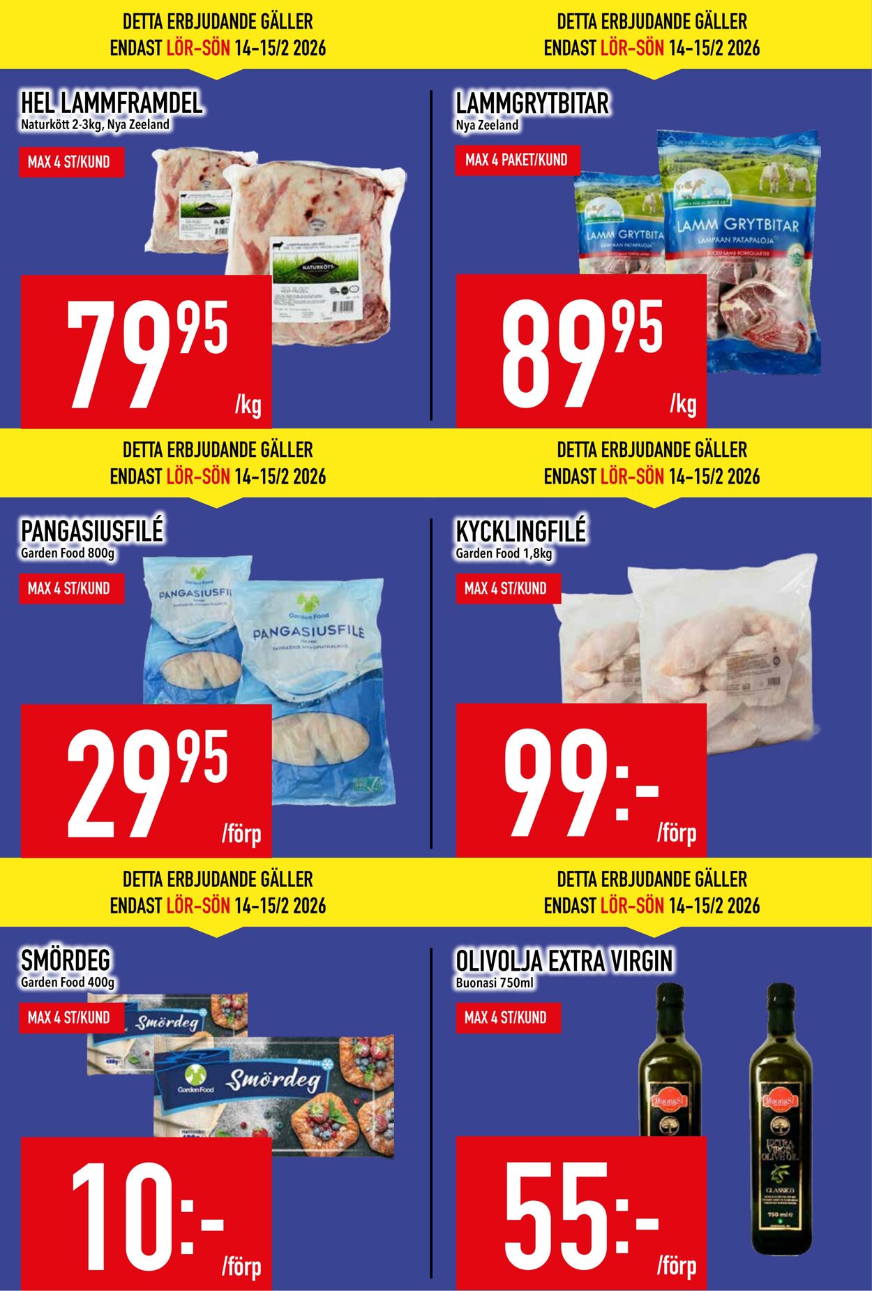 Erbjudanden Matdax 09.02.2026 - 15.02.2026