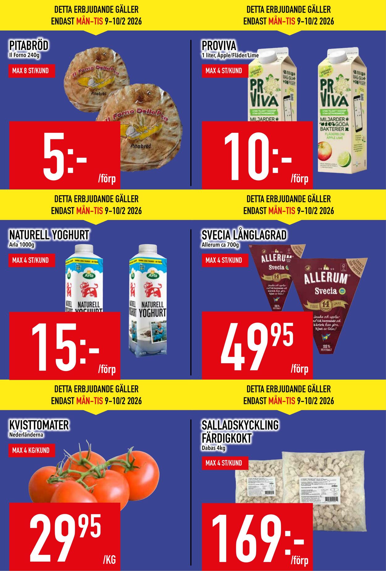 Erbjudanden Matdax 09.02.2026 - 15.02.2026