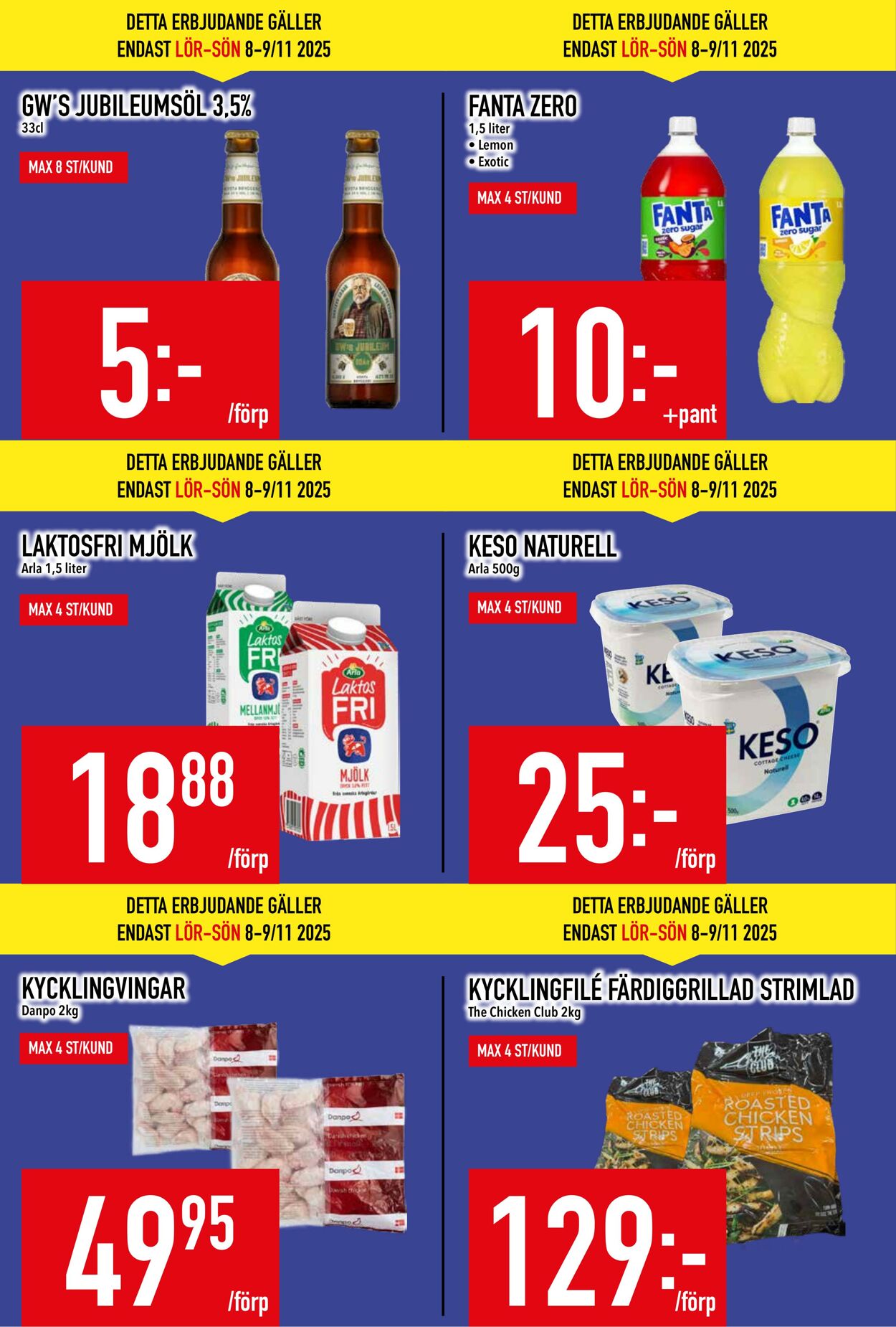 Erbjudanden Matdax 10.11.2025 - 16.11.2025