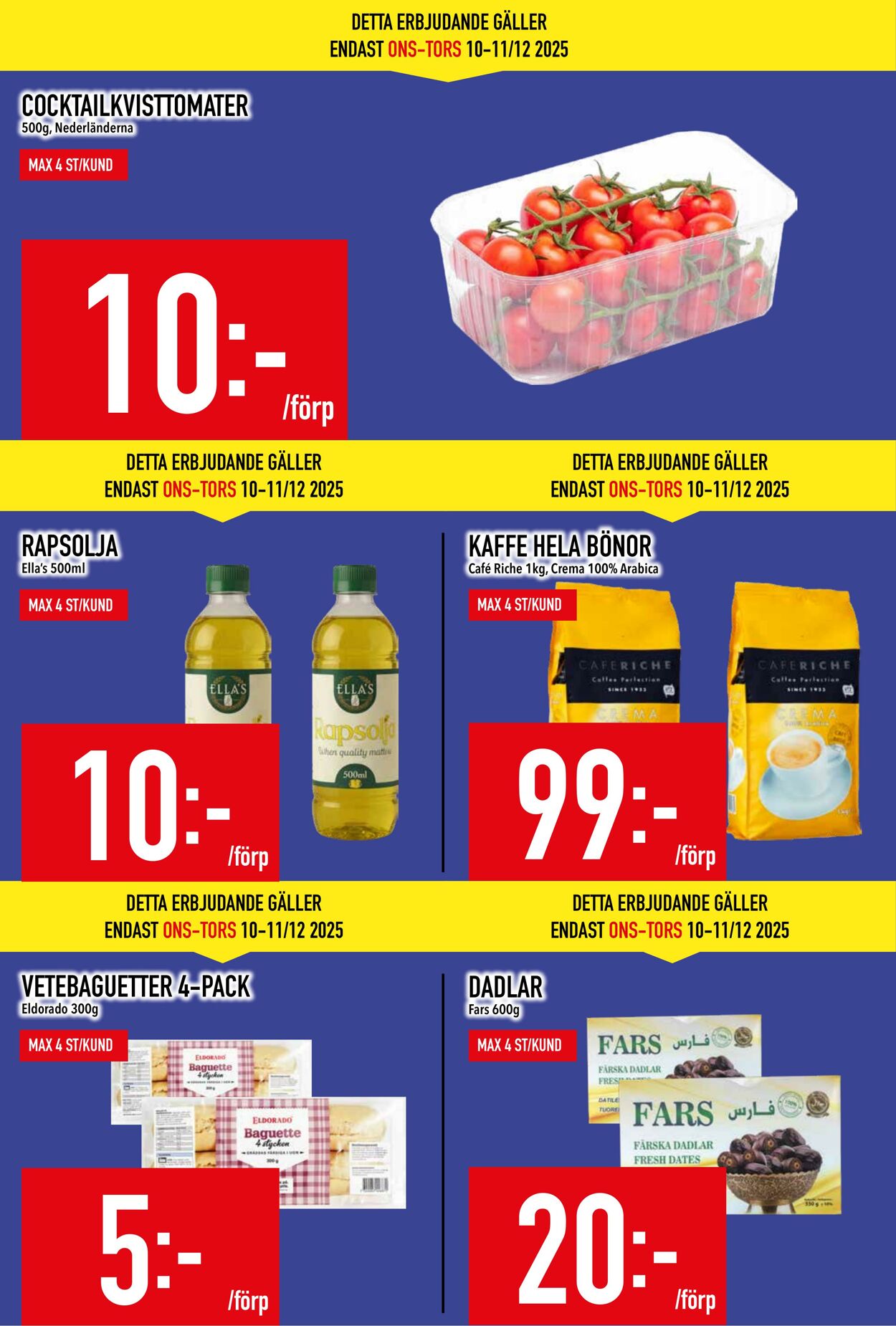 Erbjudanden Matdax 15.12.2025 - 21.12.2025
