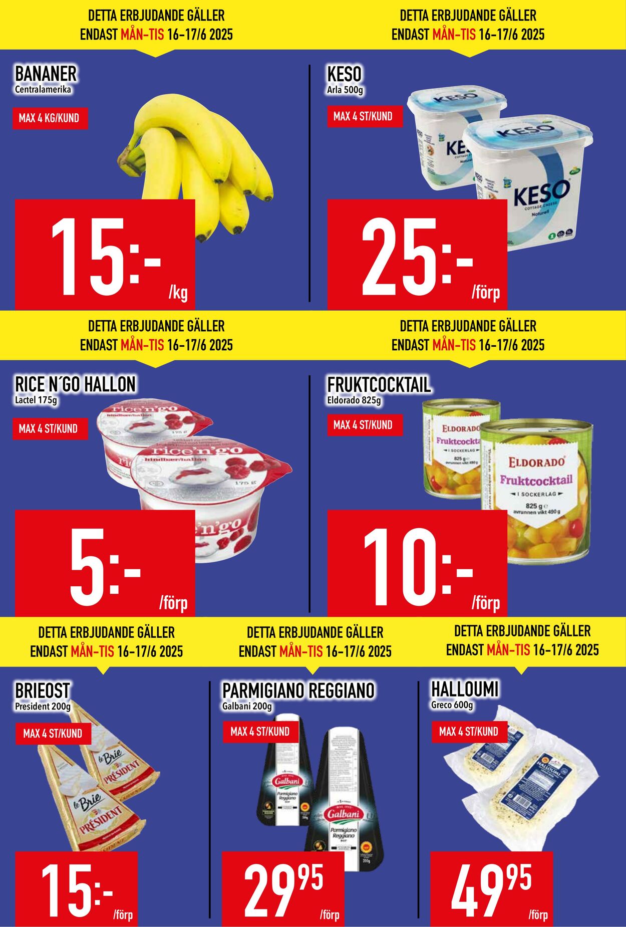 Erbjudanden Matdax 16.06.2025 - 22.06.2025