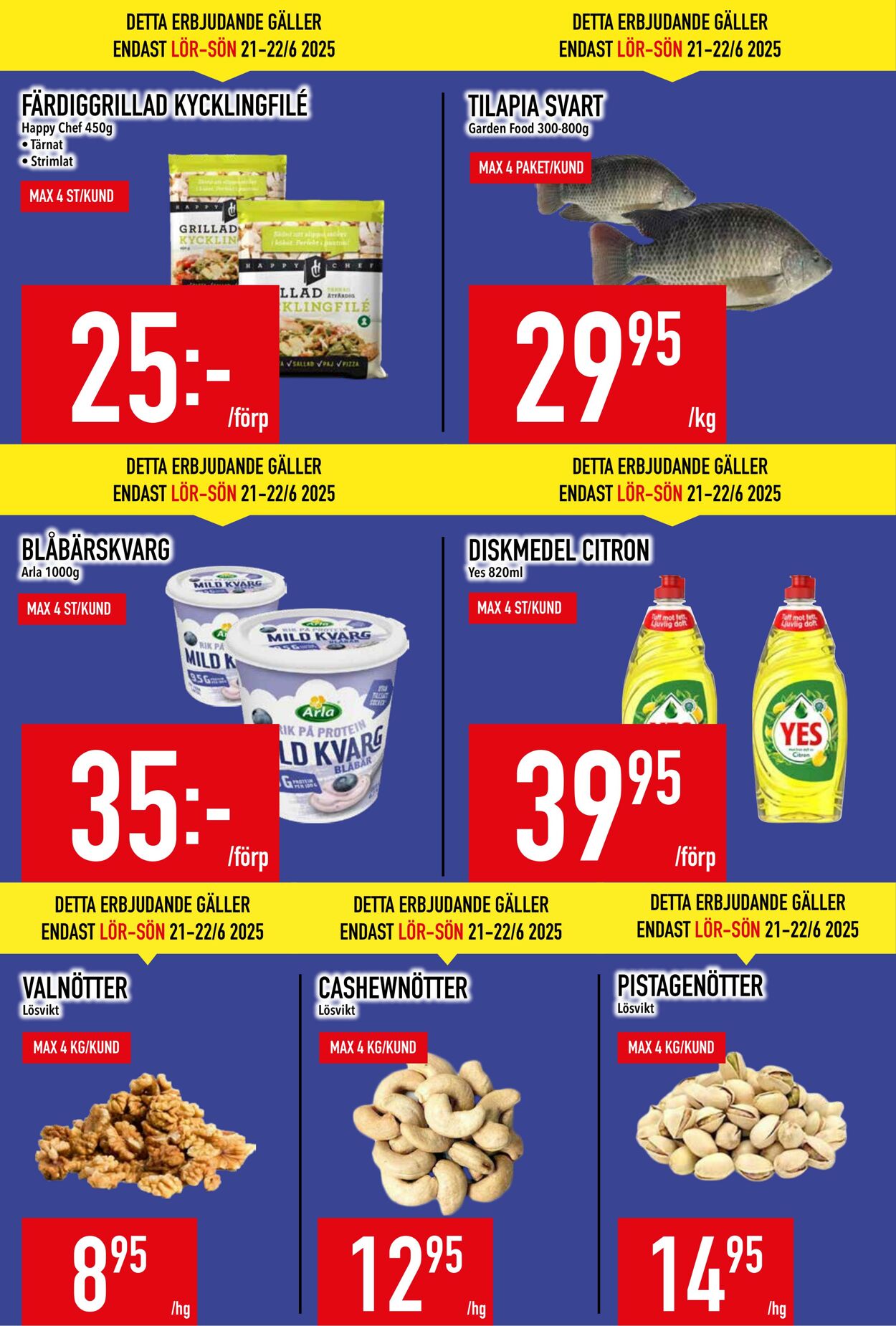 Erbjudanden Matdax 16.06.2025 - 22.06.2025