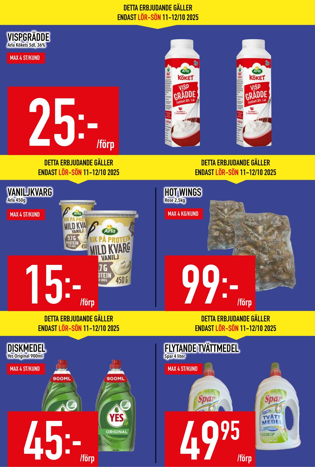 Erbjudanden Matdax 06.10.2025 - 12.10.2025