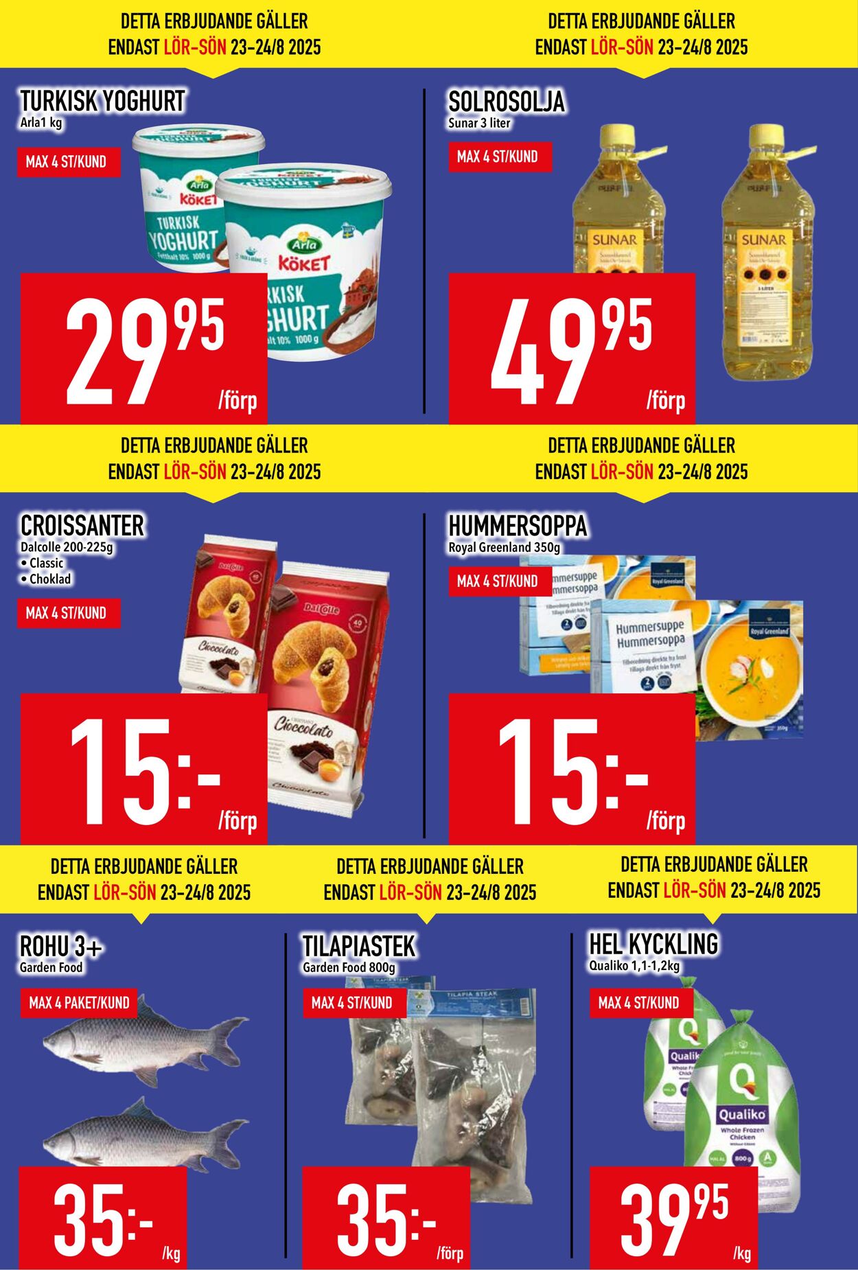 Erbjudanden Matdax 18.08.2025 - 24.08.2025
