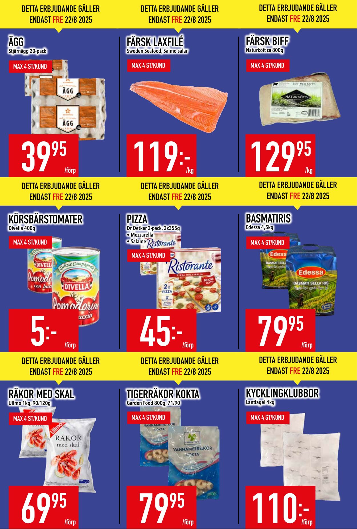Erbjudanden Matdax 18.08.2025 - 24.08.2025