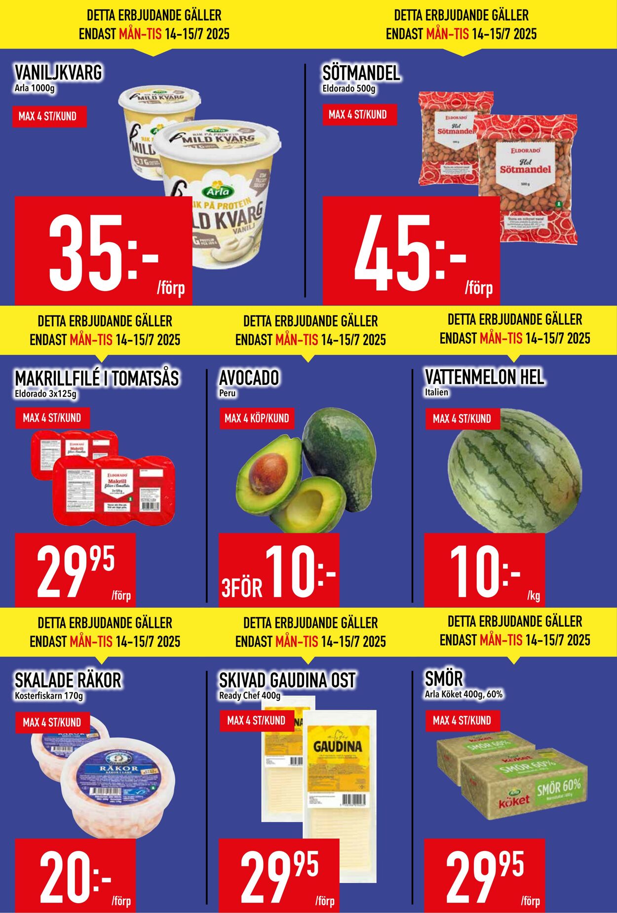 Erbjudanden Matdax 14.07.2025 - 20.07.2025