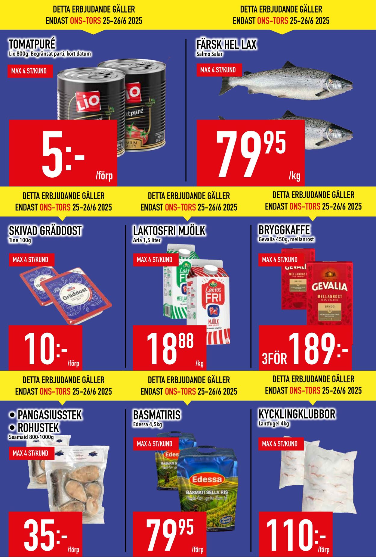 Erbjudanden Matdax 23.06.2025 - 29.06.2025