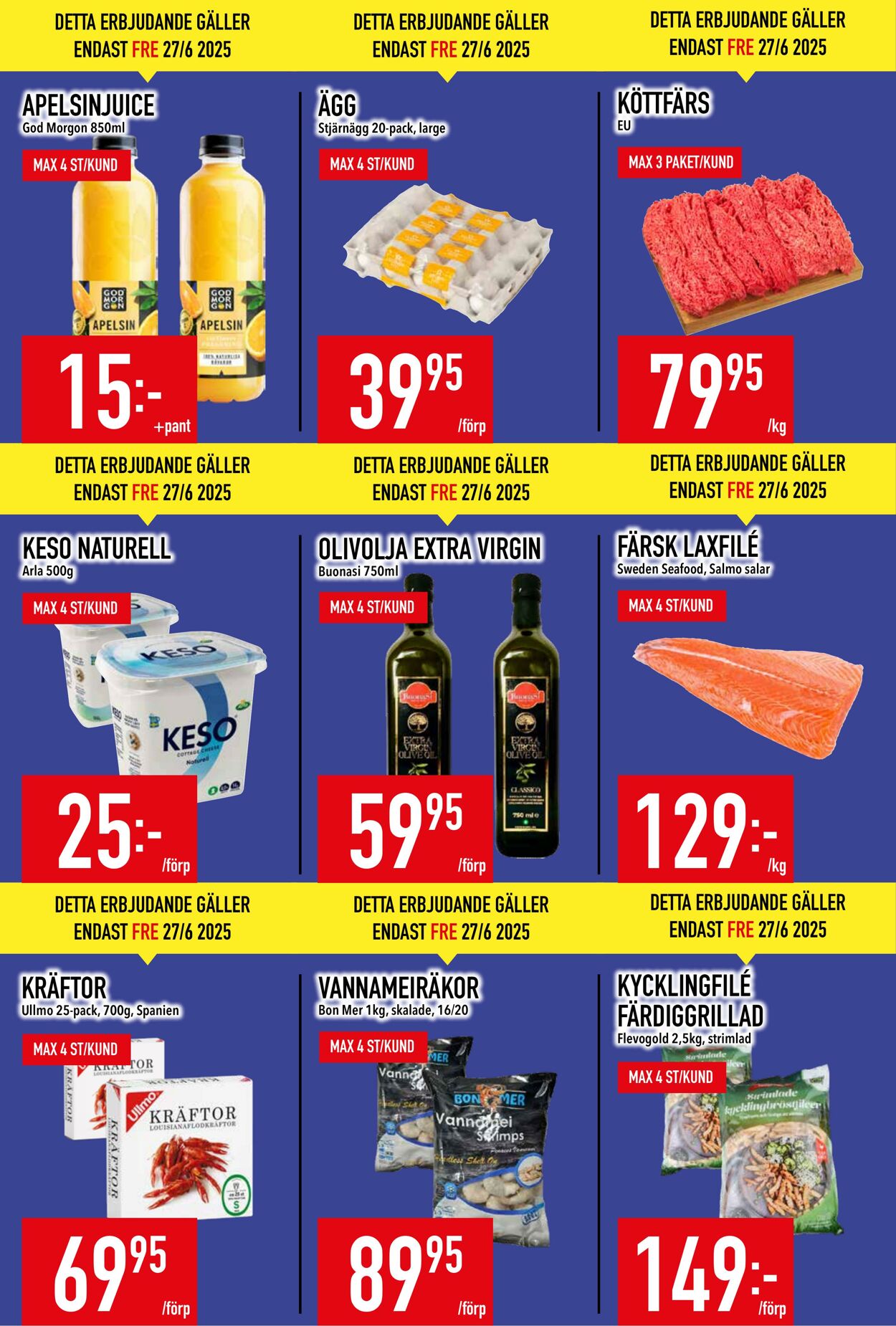 Erbjudanden Matdax 23.06.2025 - 29.06.2025