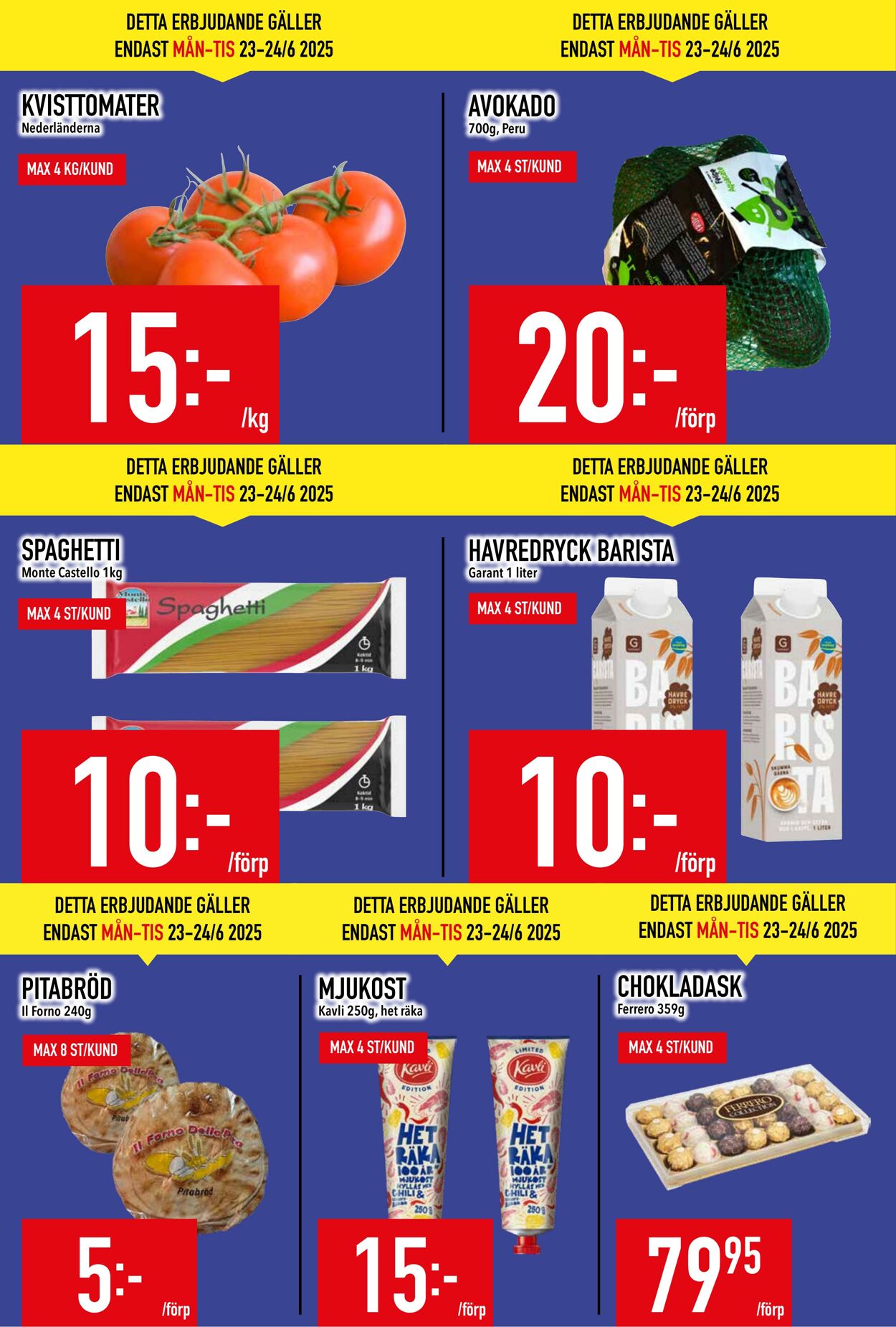 Erbjudanden Matdax 23.06.2025 - 29.06.2025