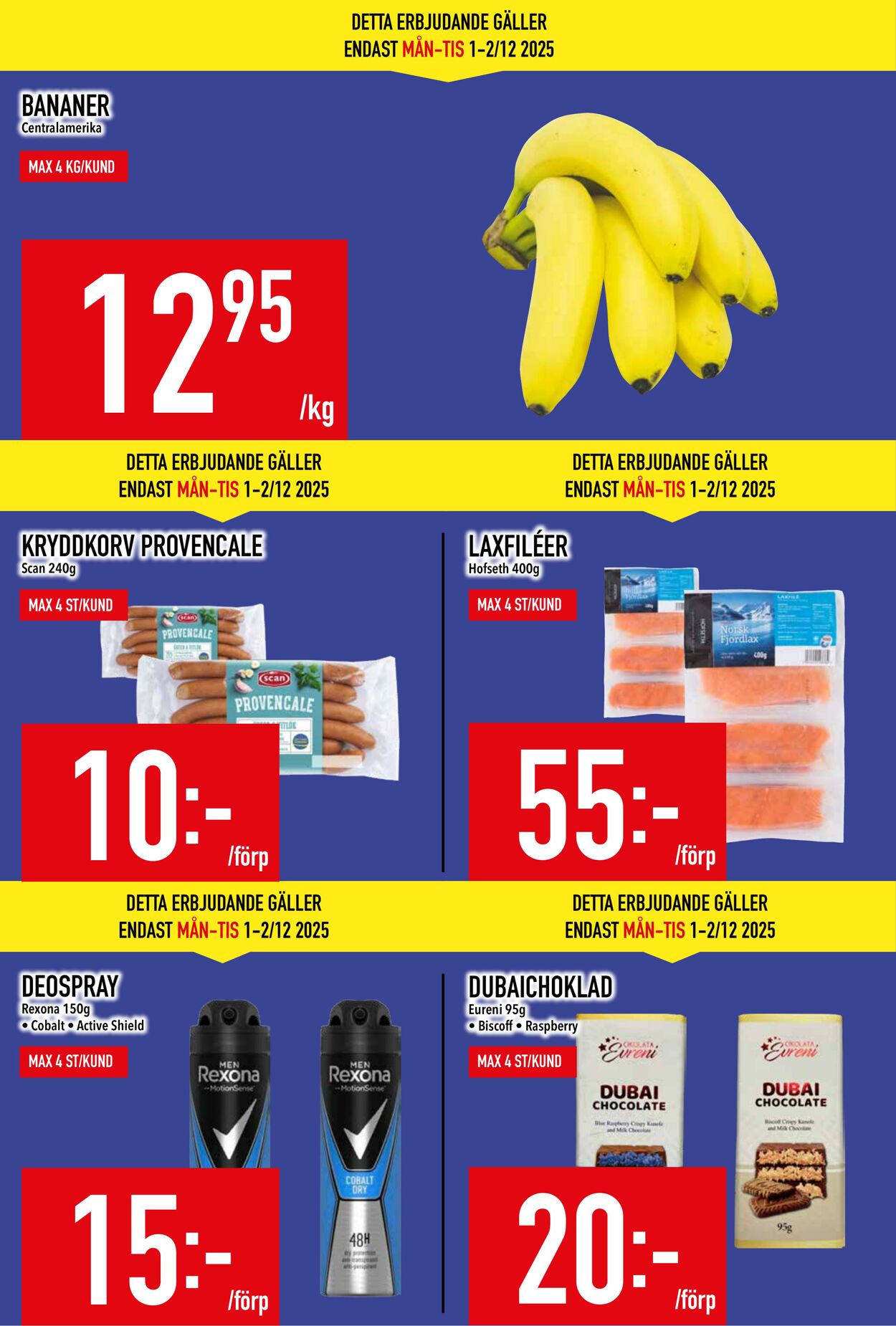 Erbjudanden Matdax 08.12.2025 - 14.12.2025