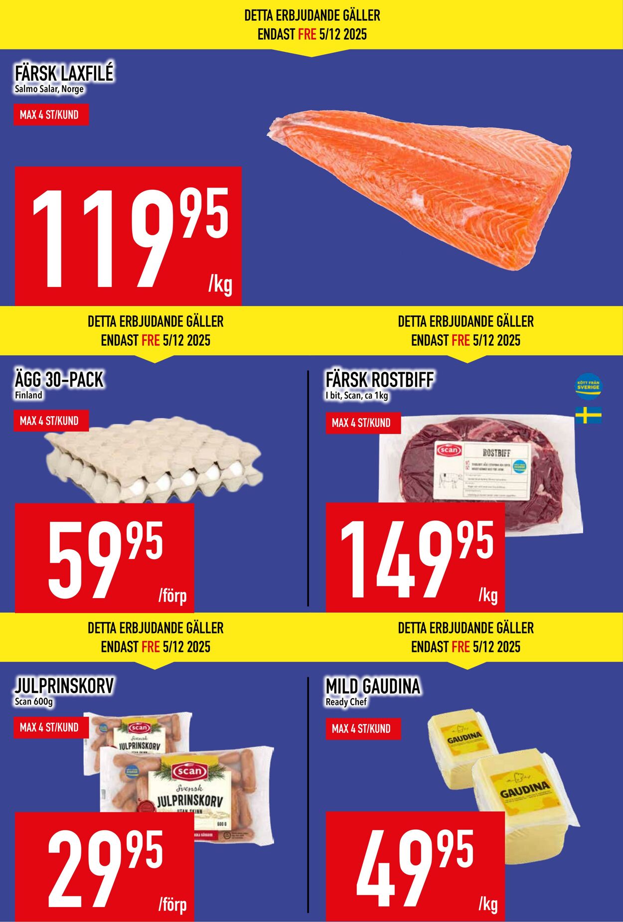Erbjudanden Matdax 08.12.2025 - 14.12.2025