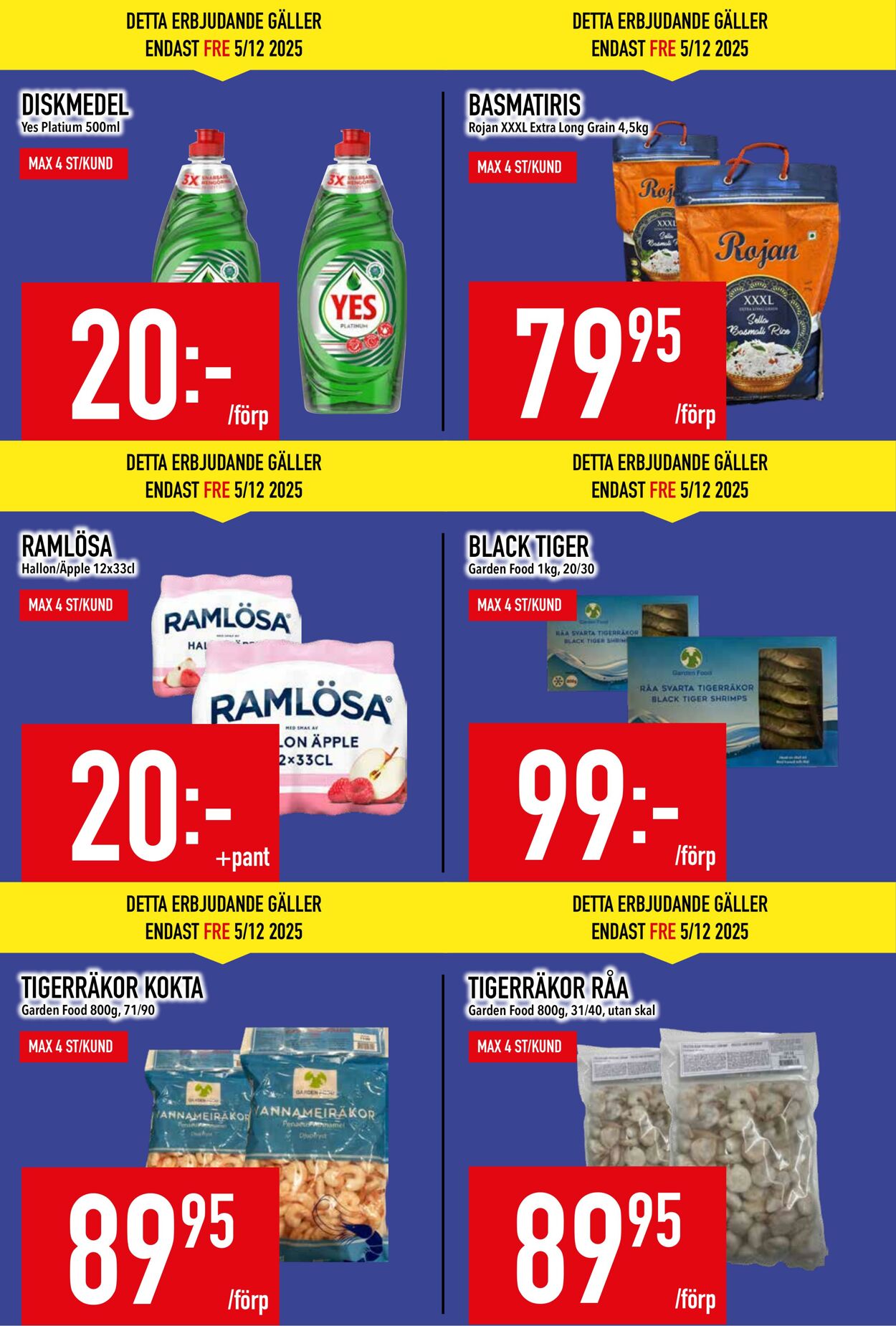 Erbjudanden Matdax 08.12.2025 - 14.12.2025