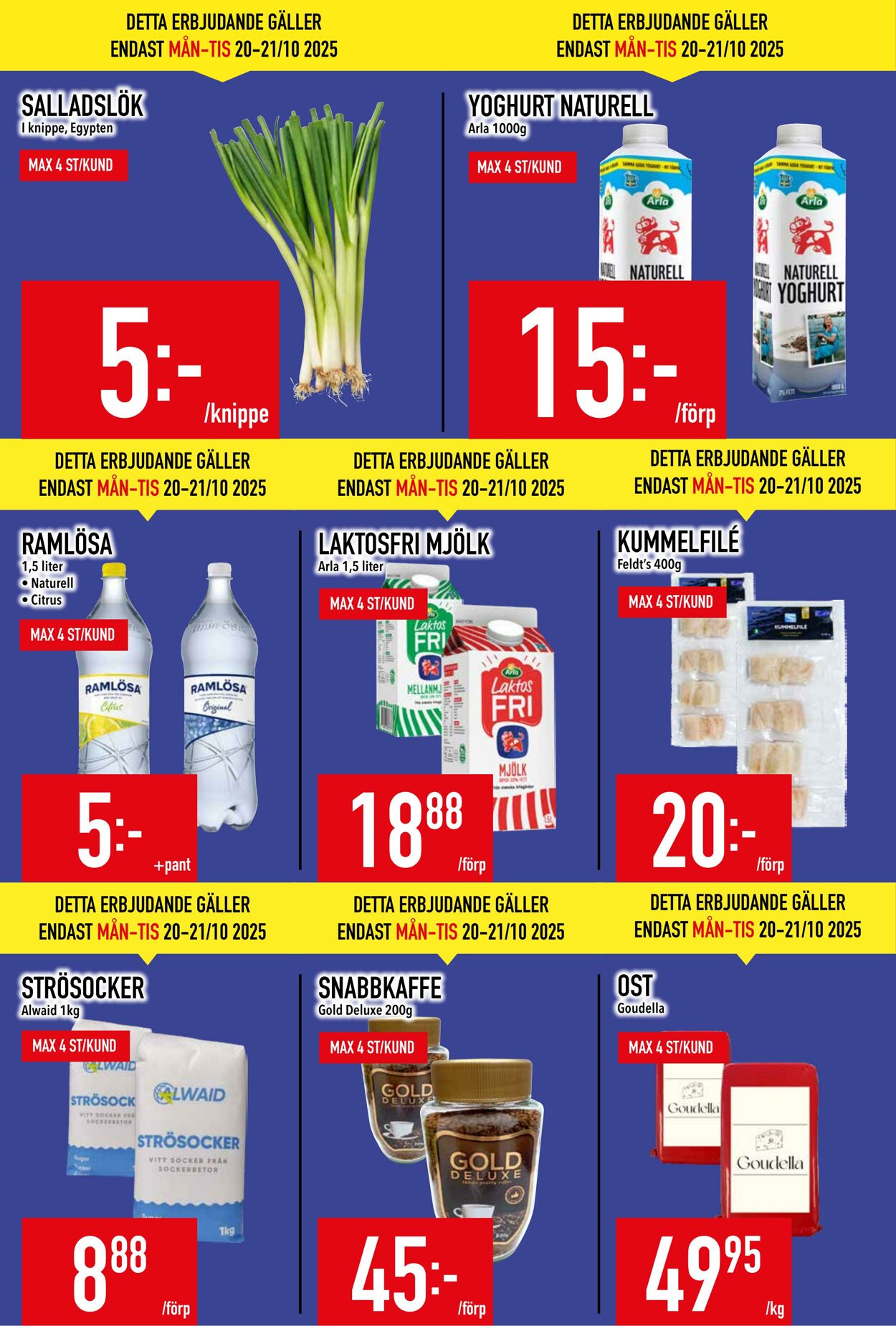 Erbjudanden Matdax 20.10.2025 - 26.10.2025