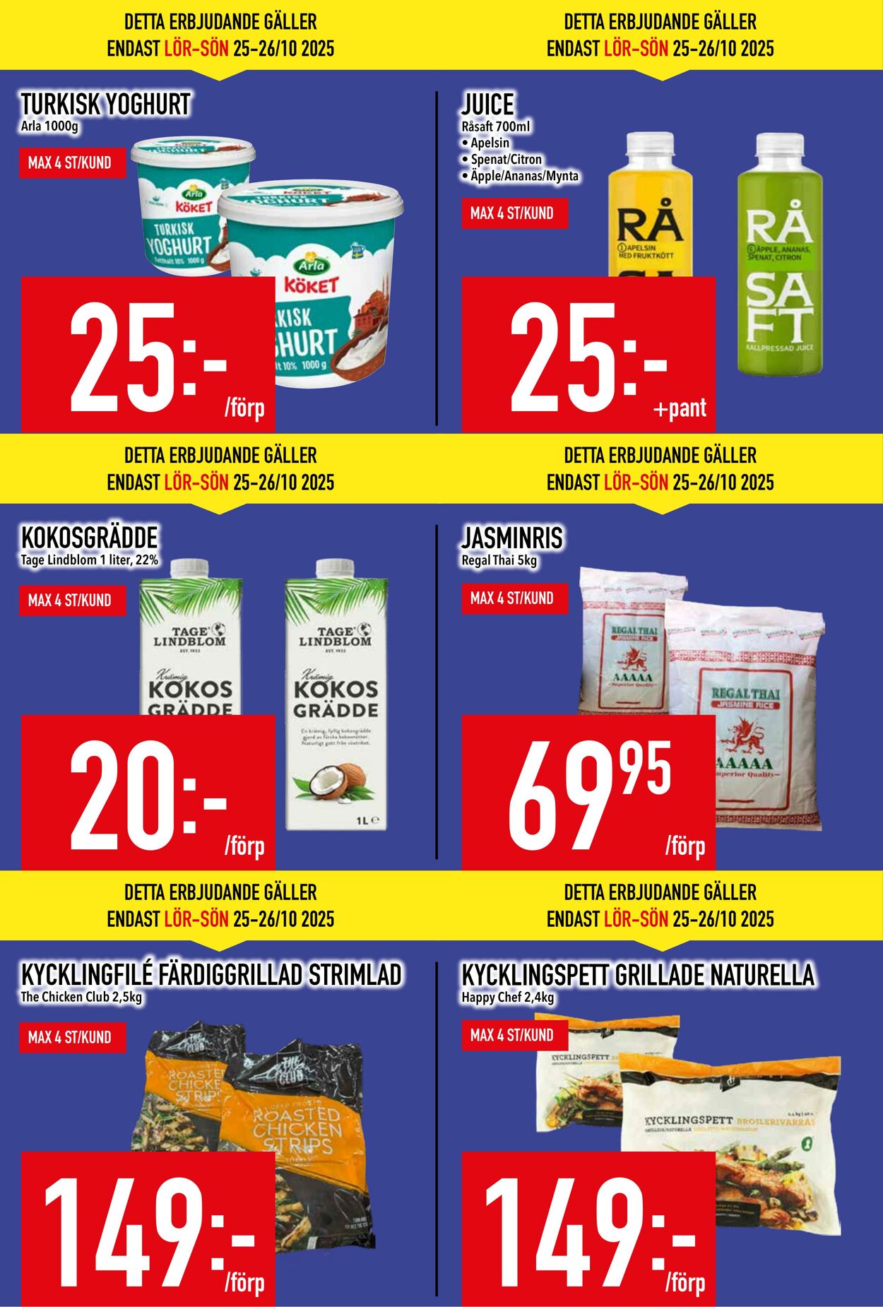 Erbjudanden Matdax 20.10.2025 - 26.10.2025