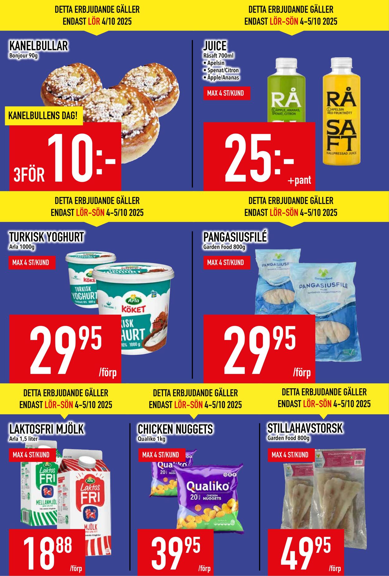 Erbjudanden Matdax 29.09.2025 - 05.10.2025