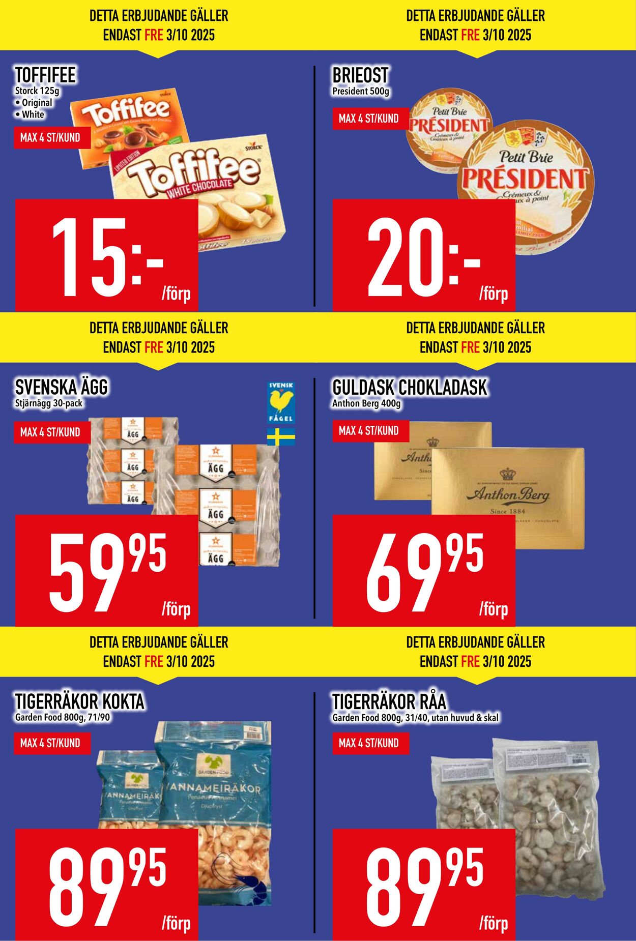 Erbjudanden Matdax 29.09.2025 - 05.10.2025