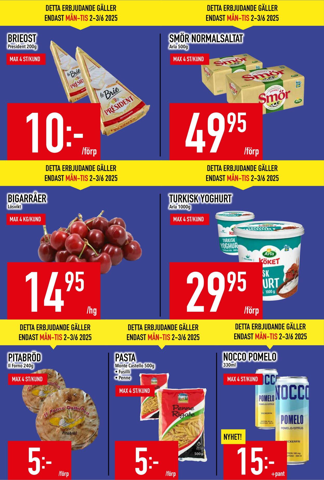 Erbjudanden Matdax 02.06.2025 - 08.06.2025