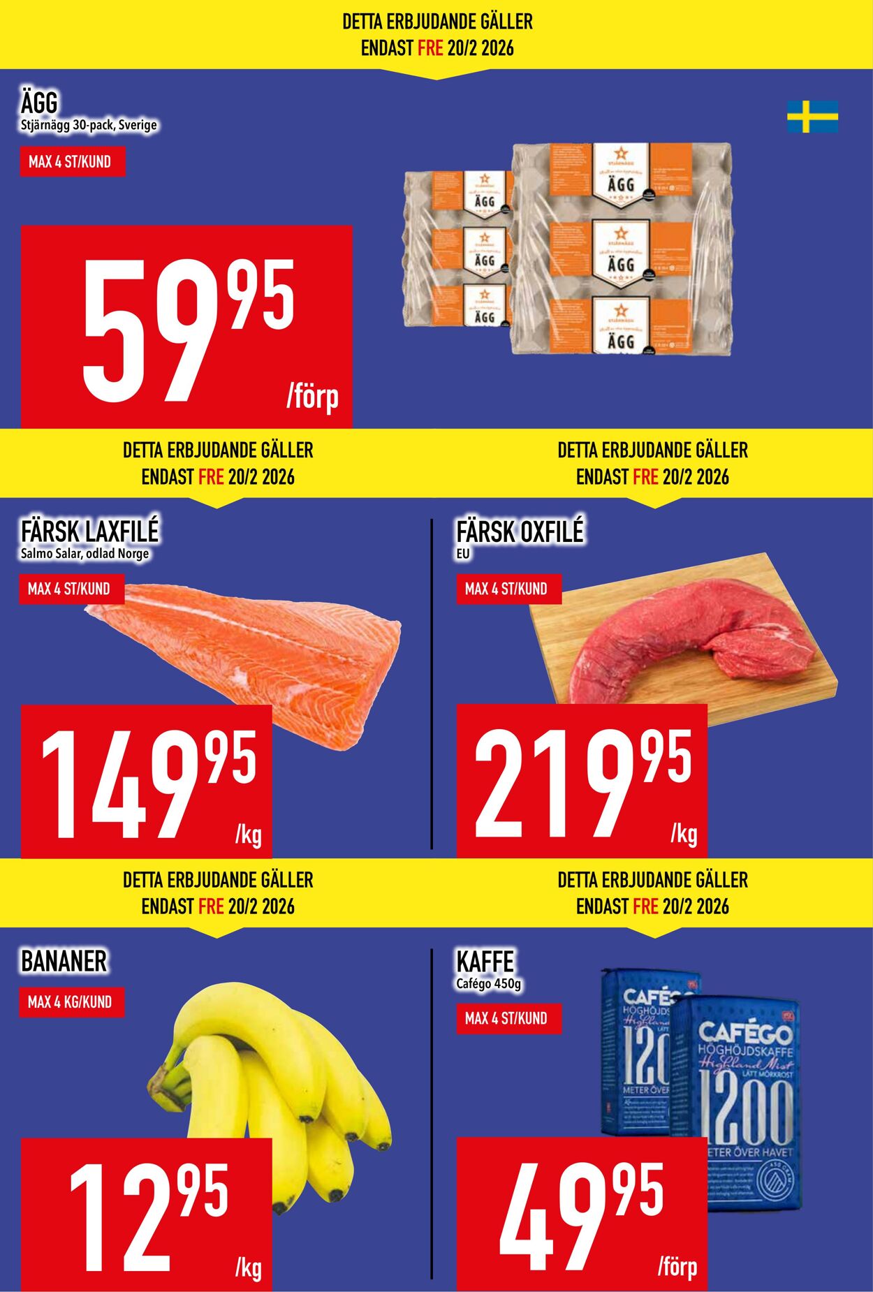 Erbjudanden Matdax 16.02.2026 - 22.02.2026