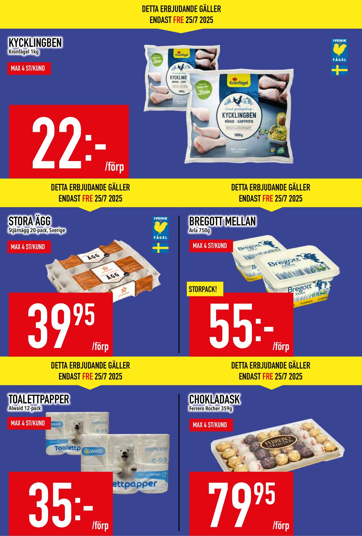 Erbjudanden Matdax 21.07.2025 - 27.07.2025