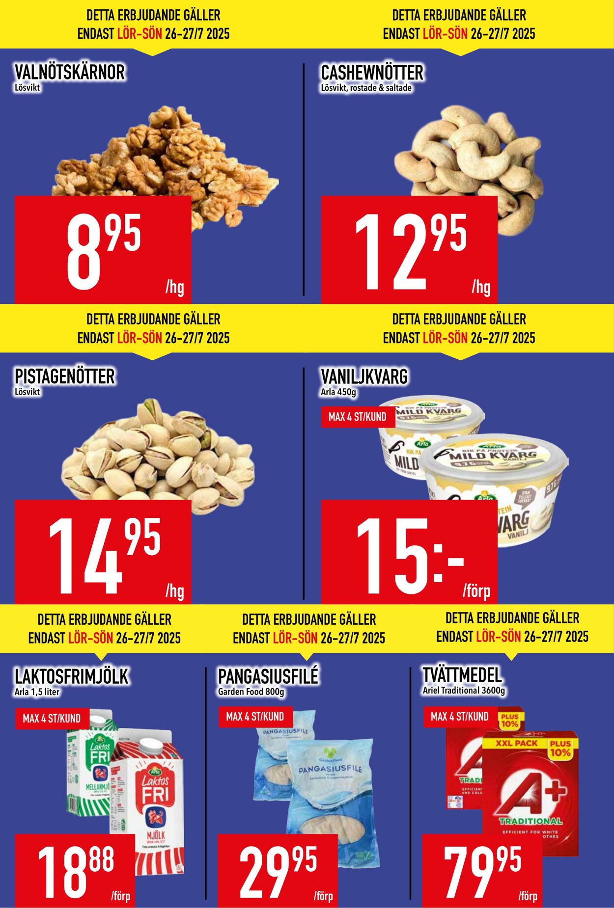 Erbjudanden Matdax 21.07.2025 - 27.07.2025
