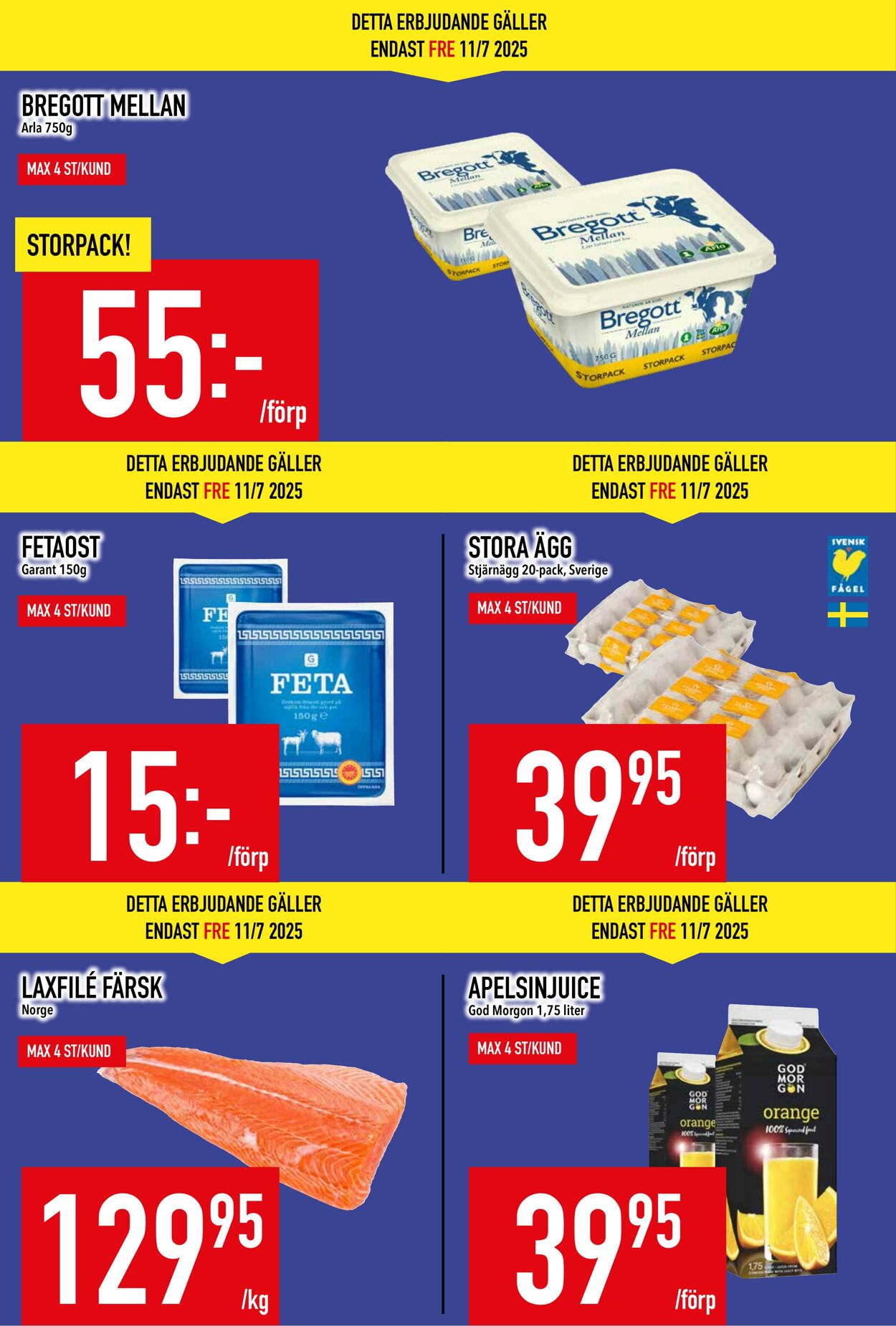 Erbjudanden Matdax 07.07.2025 - 13.07.2025