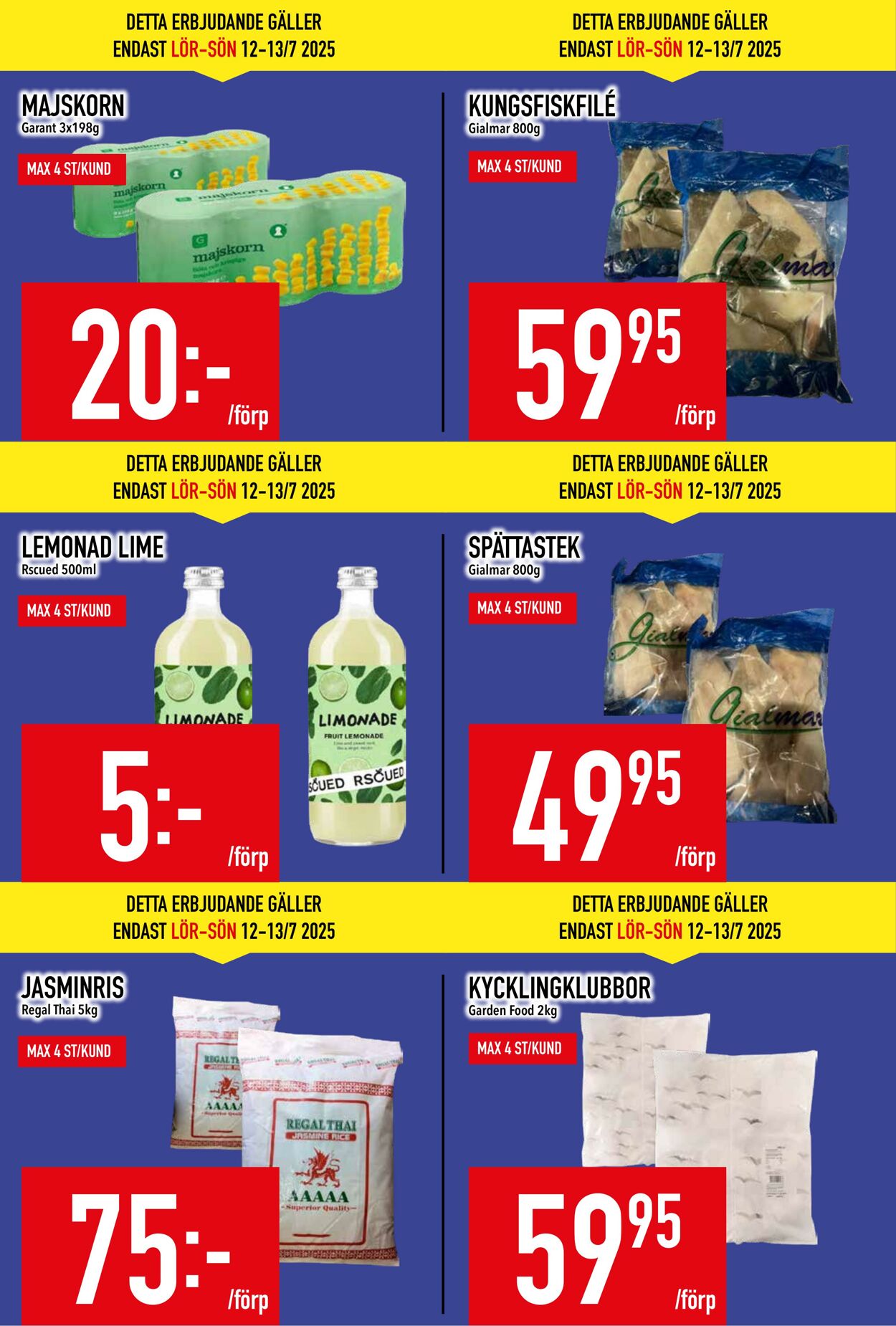 Erbjudanden Matdax 07.07.2025 - 13.07.2025