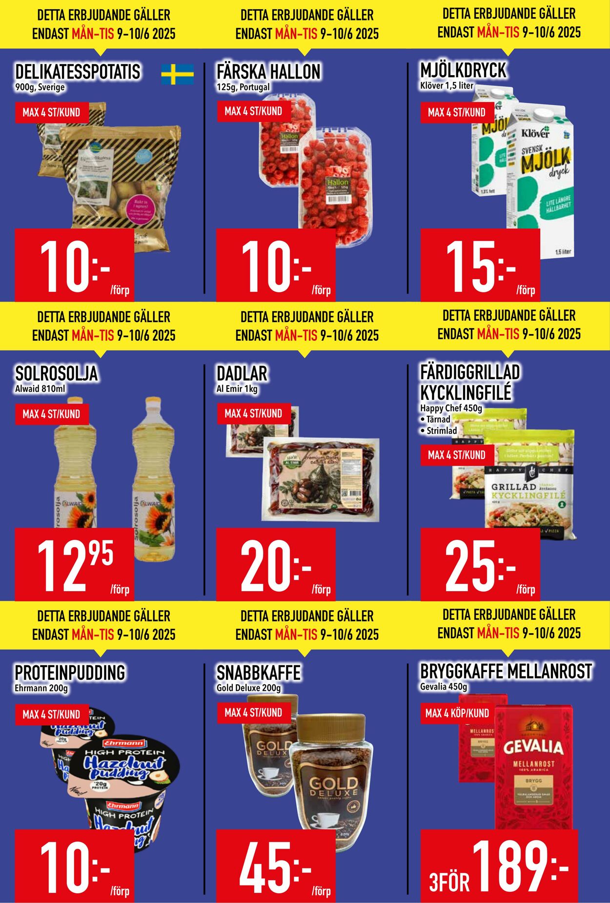 Erbjudanden Matdax 09.06.2025 - 15.06.2025