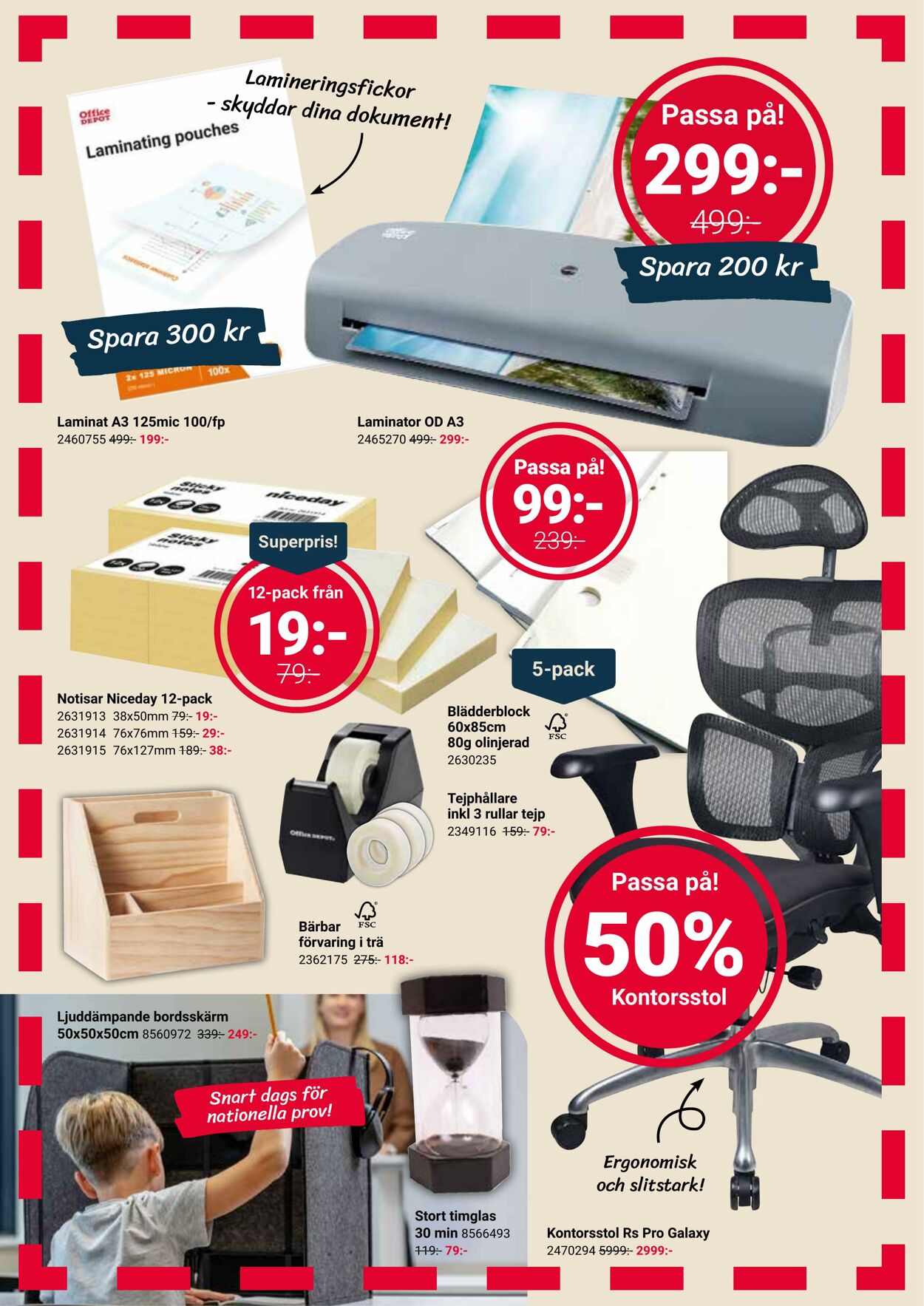 Erbjudanden Office Depot 26.05.2025 - 01.06.2025