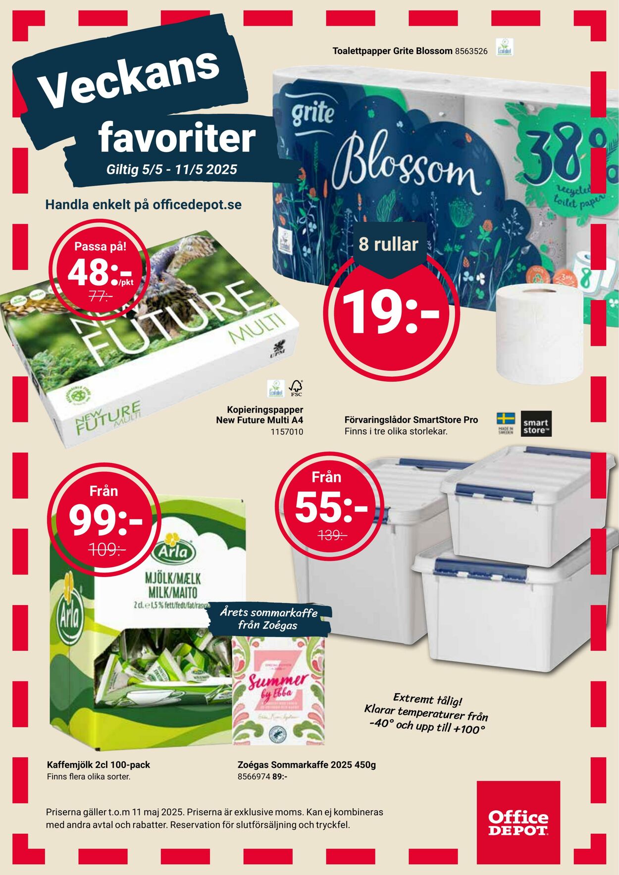 Erbjudanden Office Depot 26.05.2025 - 01.06.2025