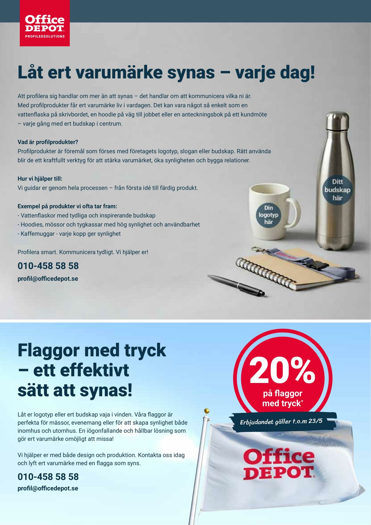 Erbjudanden Office Depot 26.05.2025 - 01.06.2025
