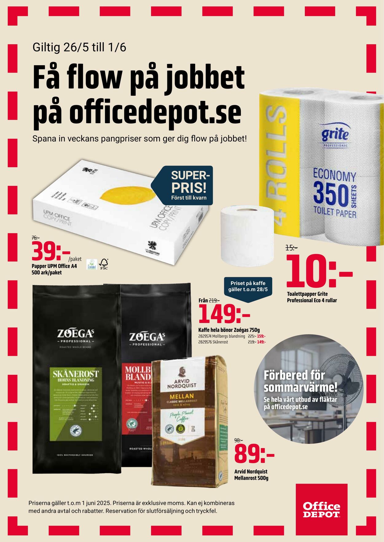 Erbjudanden Office Depot - Veckans favoriter2025_Vecka22 26 maj, 2025 - 1 jun, 2025