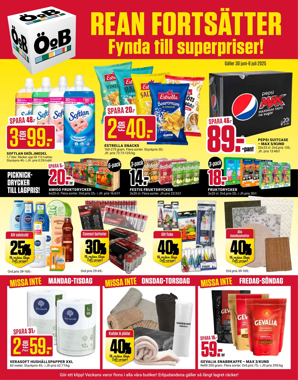 Erbjudanden ÖoB 30.06.2025 - 06.07.2025