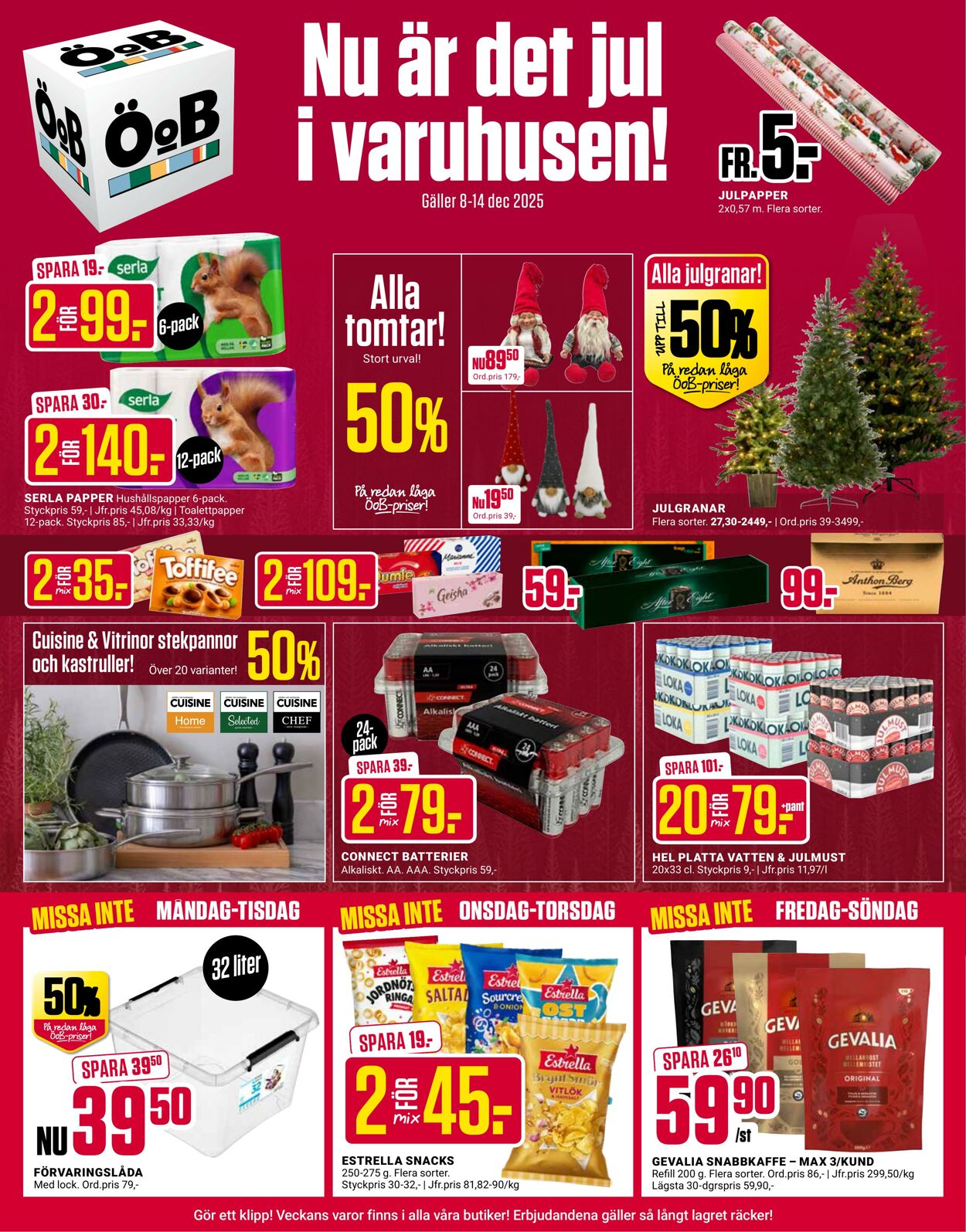 Erbjudanden ÖoB 08.12.2025 - 14.12.2025