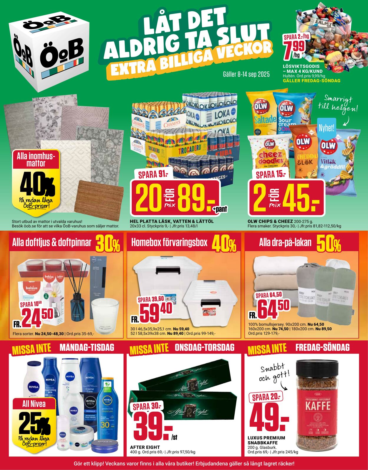 Erbjudanden ÖoB 08.09.2025 - 14.09.2025