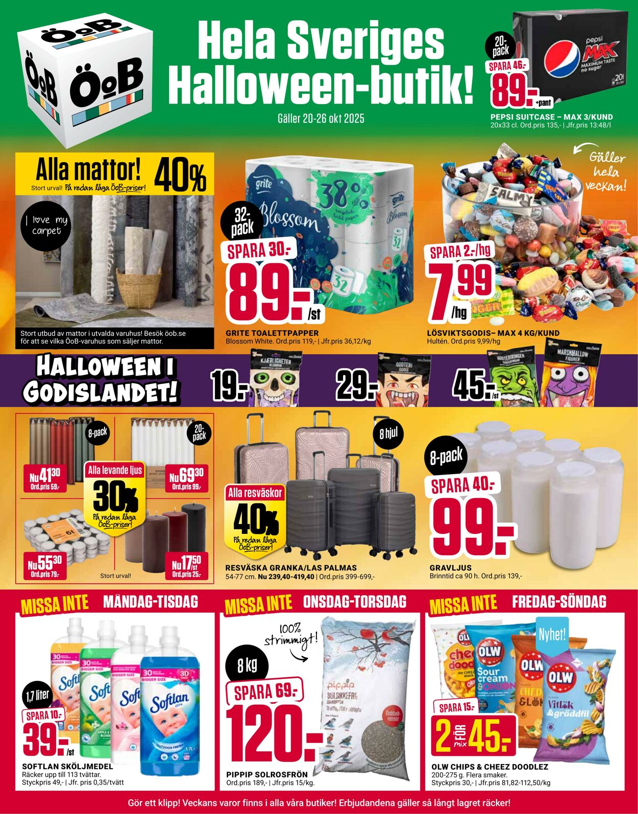 Erbjudanden ÖoB 20.10.2025 - 26.10.2025