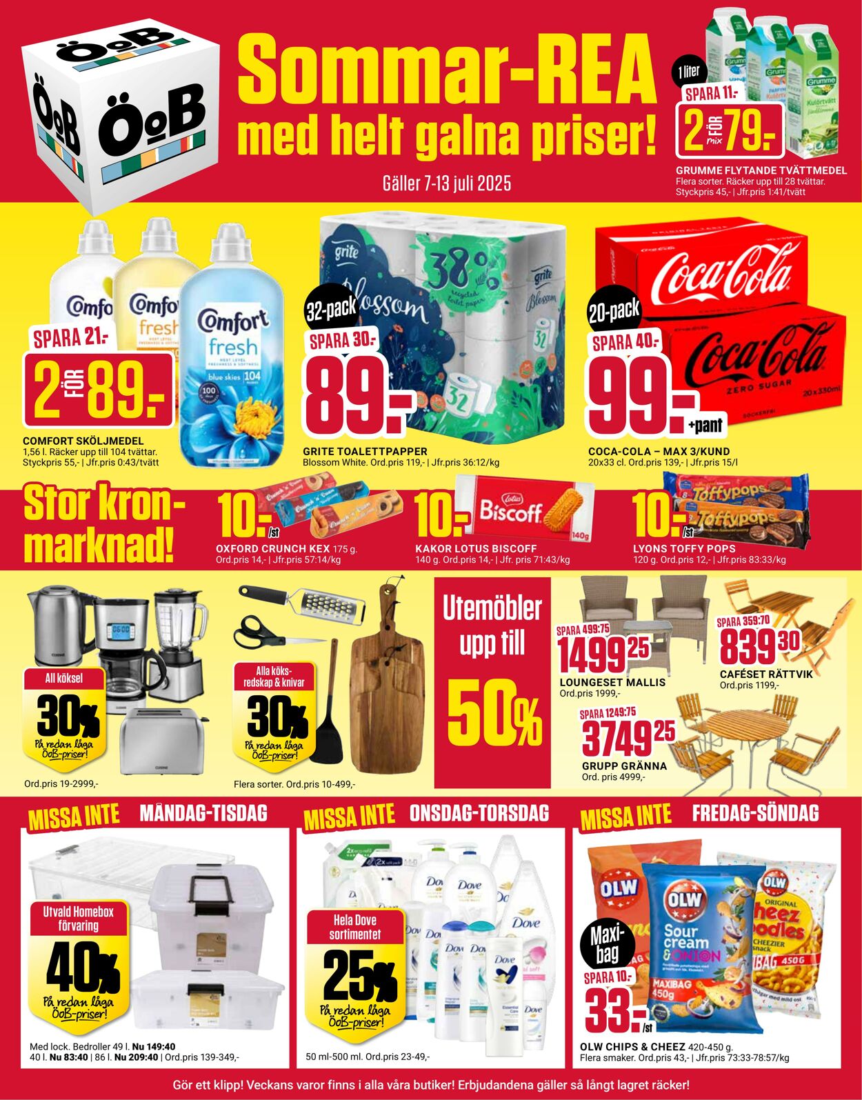 Erbjudanden ÖoB 07.07.2025 - 13.07.2025