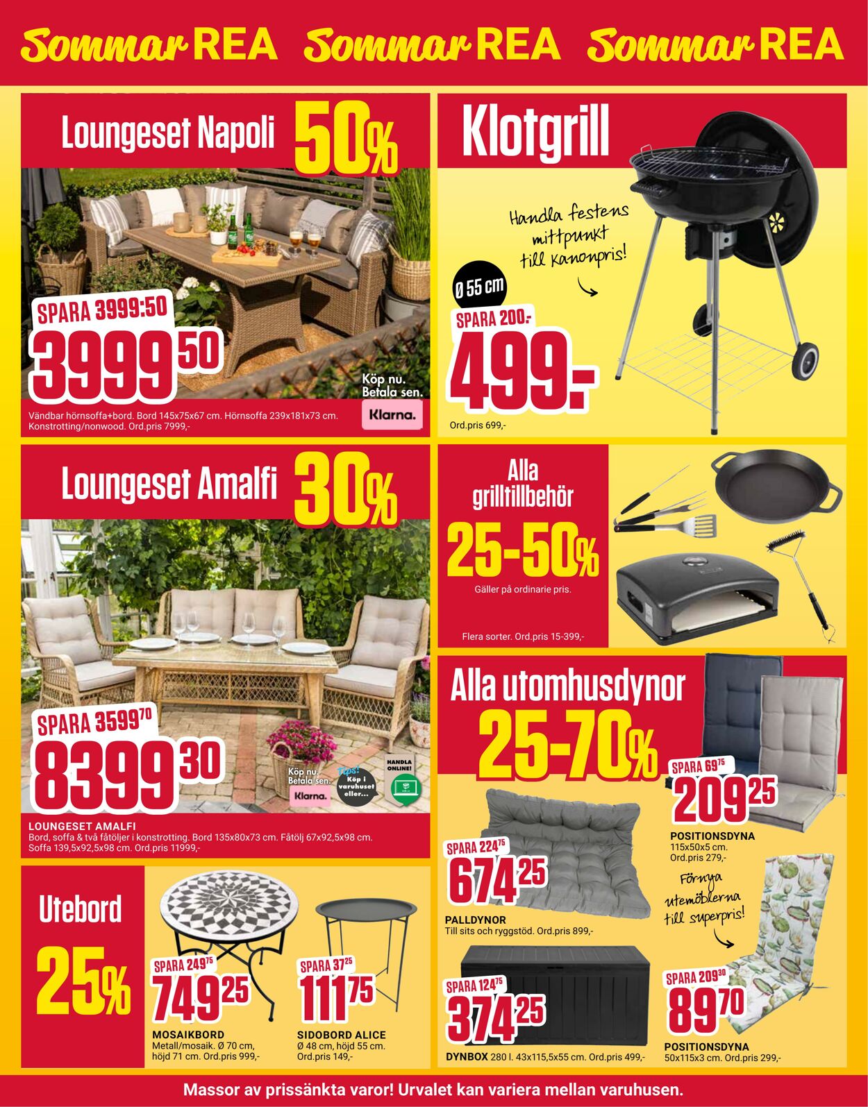 Erbjudanden ÖoB 07.07.2025 - 13.07.2025