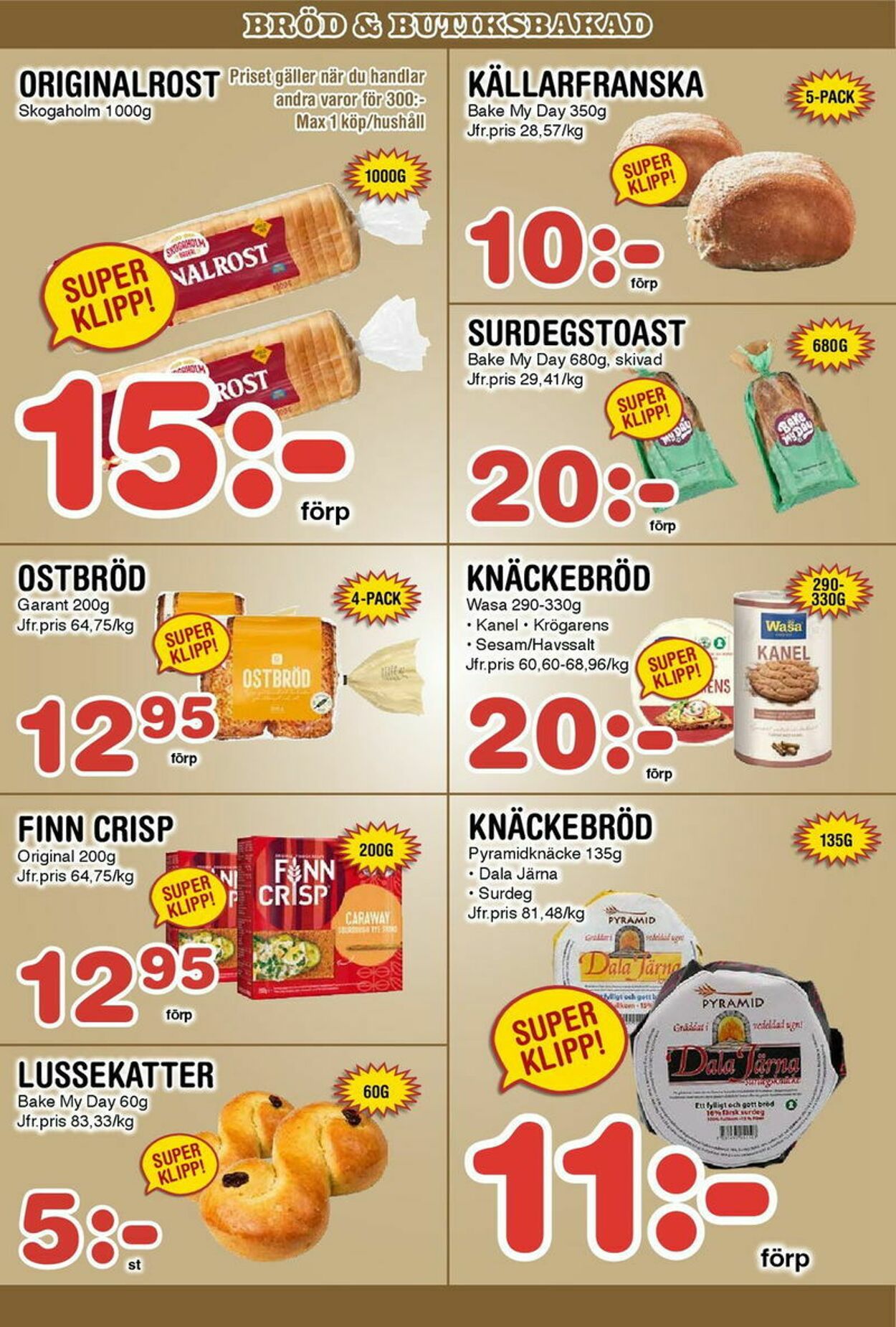Erbjudanden Pulsen 15.12.2025 - 21.12.2025