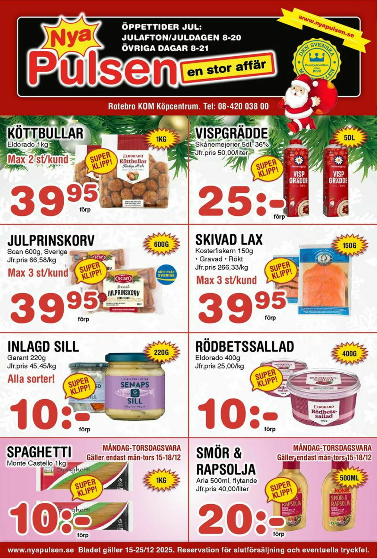 Pulsen Kampanj Erbjudanden