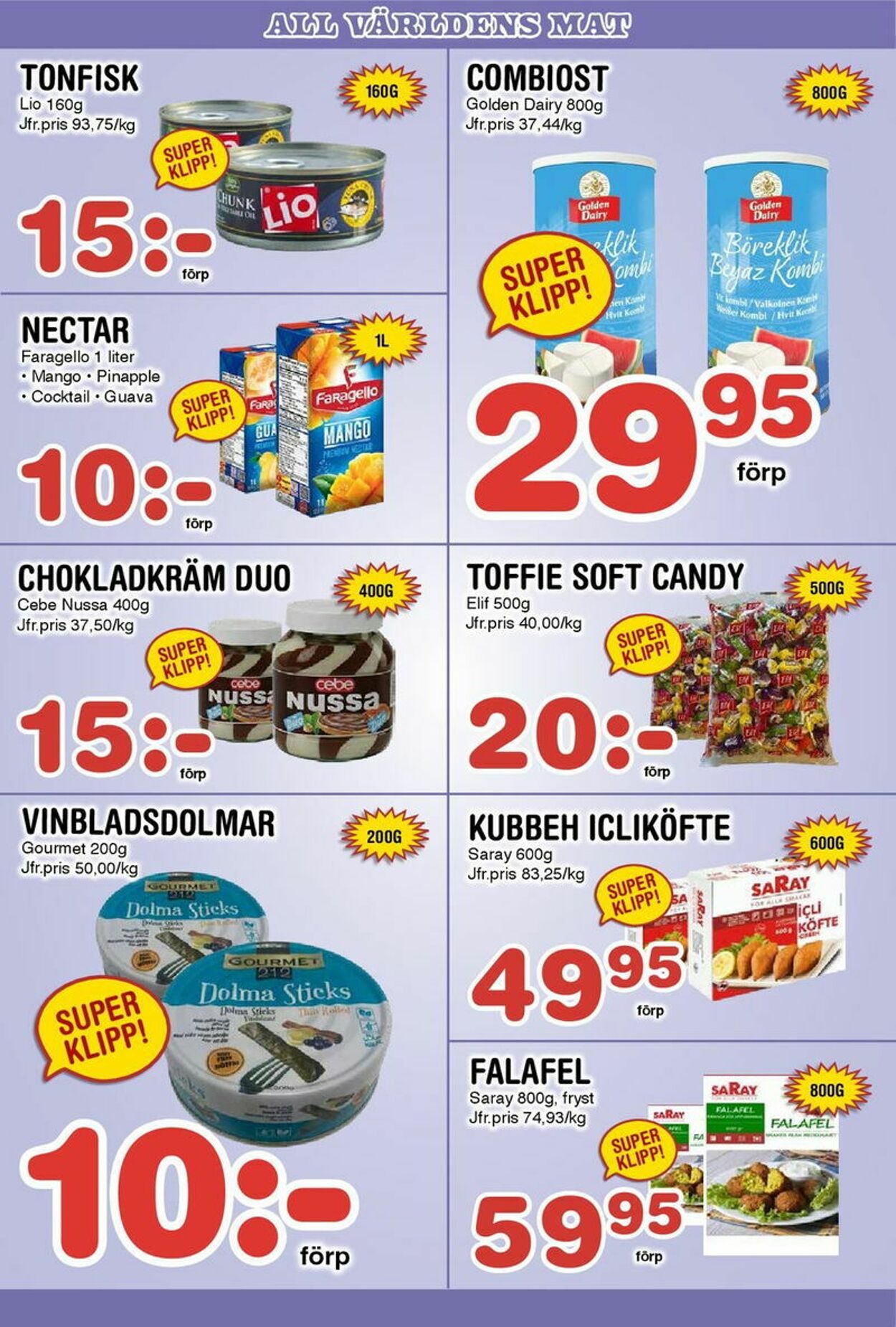Erbjudanden Pulsen 17.11.2025 - 23.11.2025