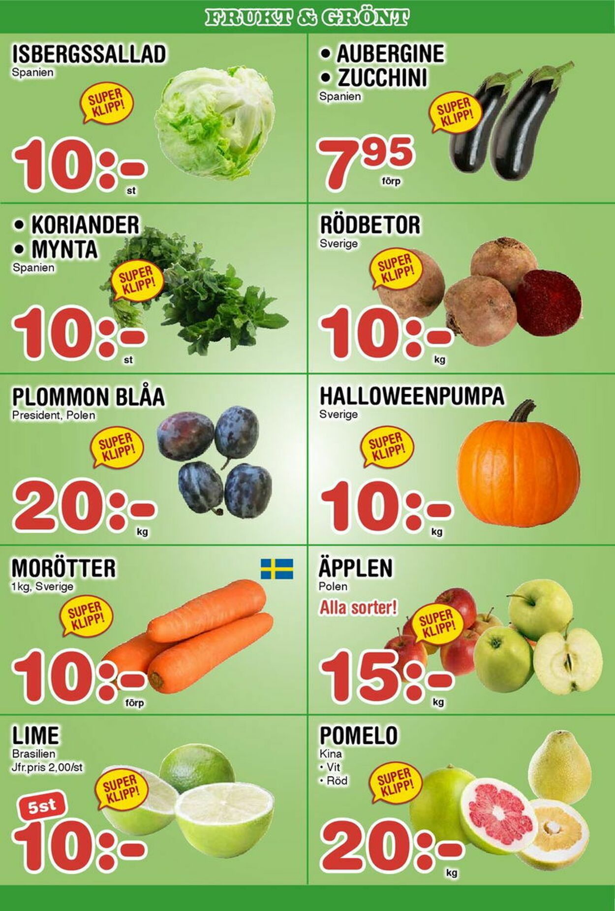 Erbjudanden Pulsen 27.10.2025 - 02.11.2025